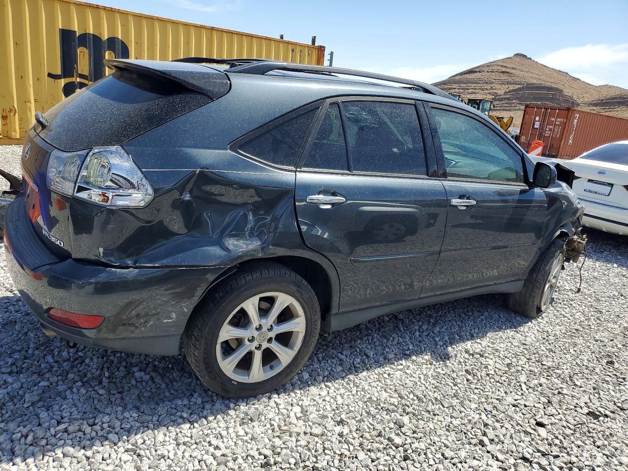2008 Lexus Rx 350 Black vin: 2T2HK31U98C085675
