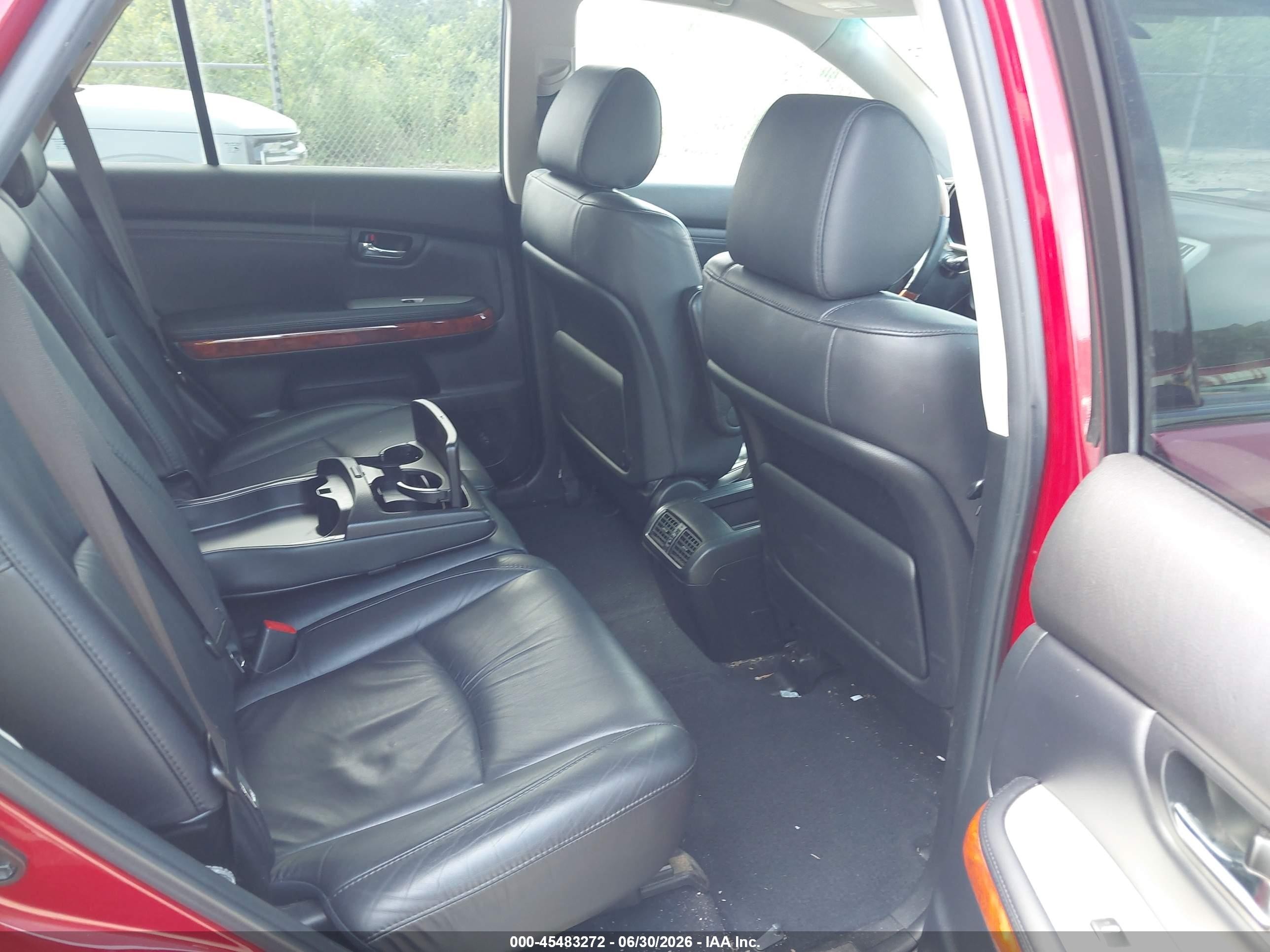2009 Lexus Rx 350   Красный vin: 2T2HK31U99C107272