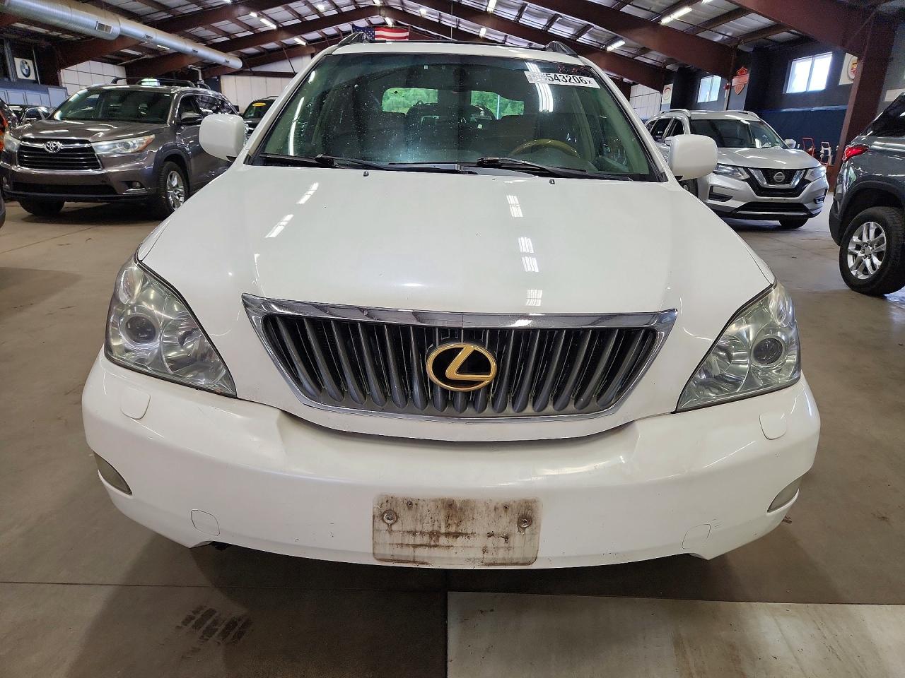 2009 Lexus Rx 350 White vin: 2T2HK31U99C116179