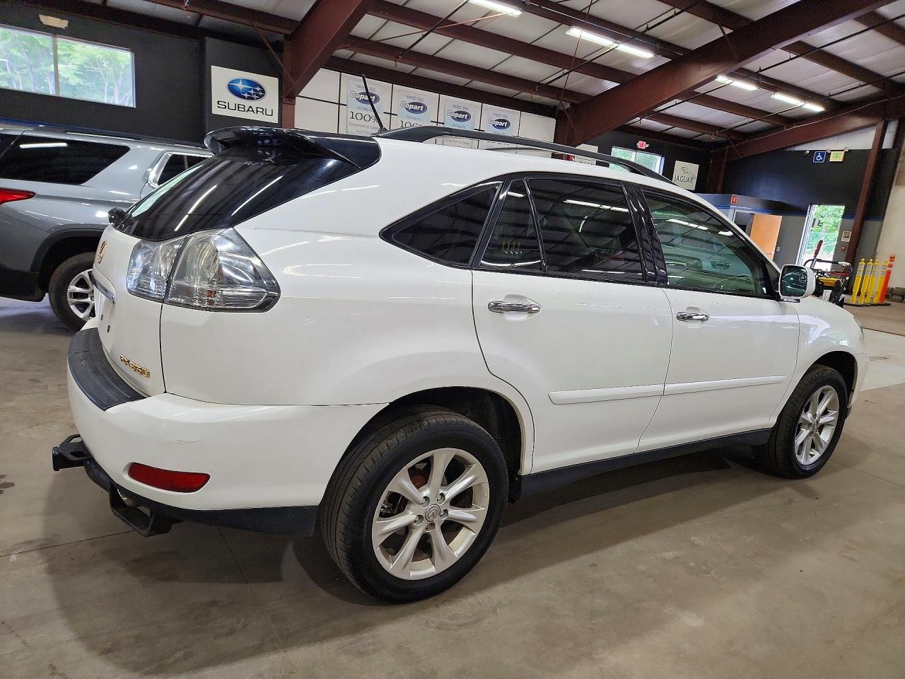 2009 Lexus Rx 350 White vin: 2T2HK31U99C116179