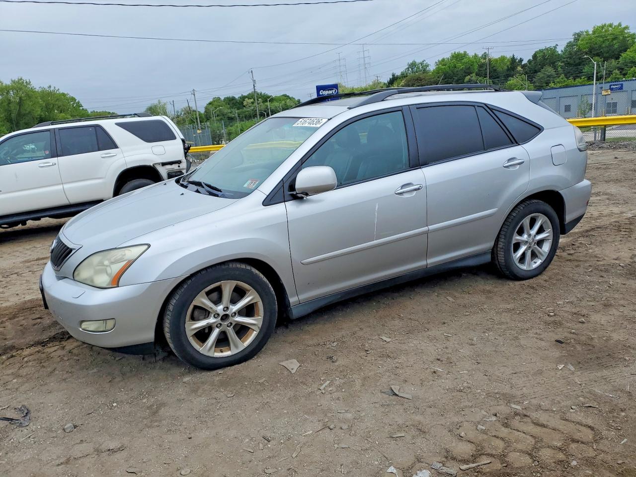 2009 Lexus Rx 350 Silver vin: 2T2HK31U99C119776