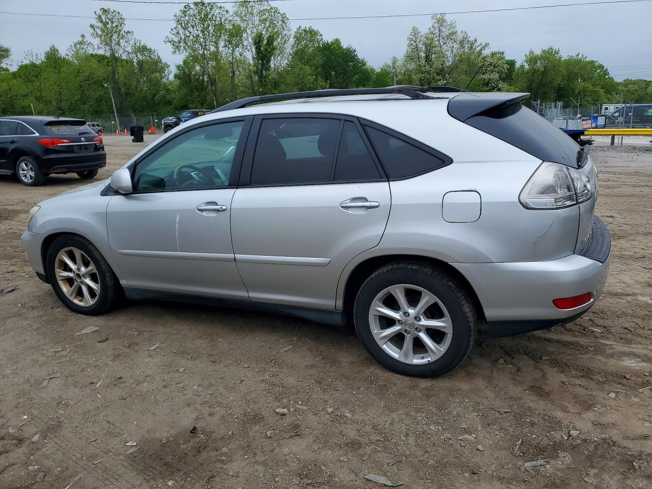 2009 Lexus Rx 350 Silver vin: 2T2HK31U99C119776