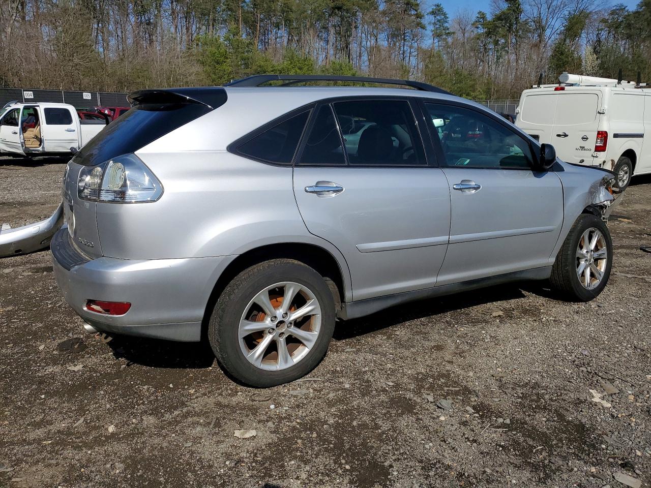 2009 Lexus Rx 350 Base Silver vin: 2T2HK31U99C121429