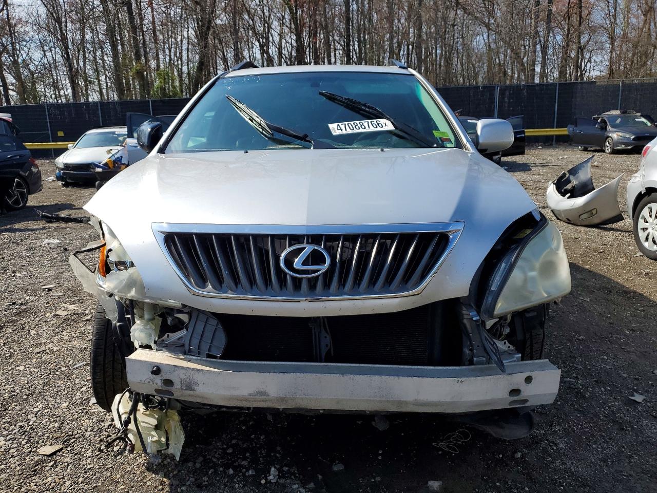 2009 Lexus Rx 350 Base Silver vin: 2T2HK31U99C121429