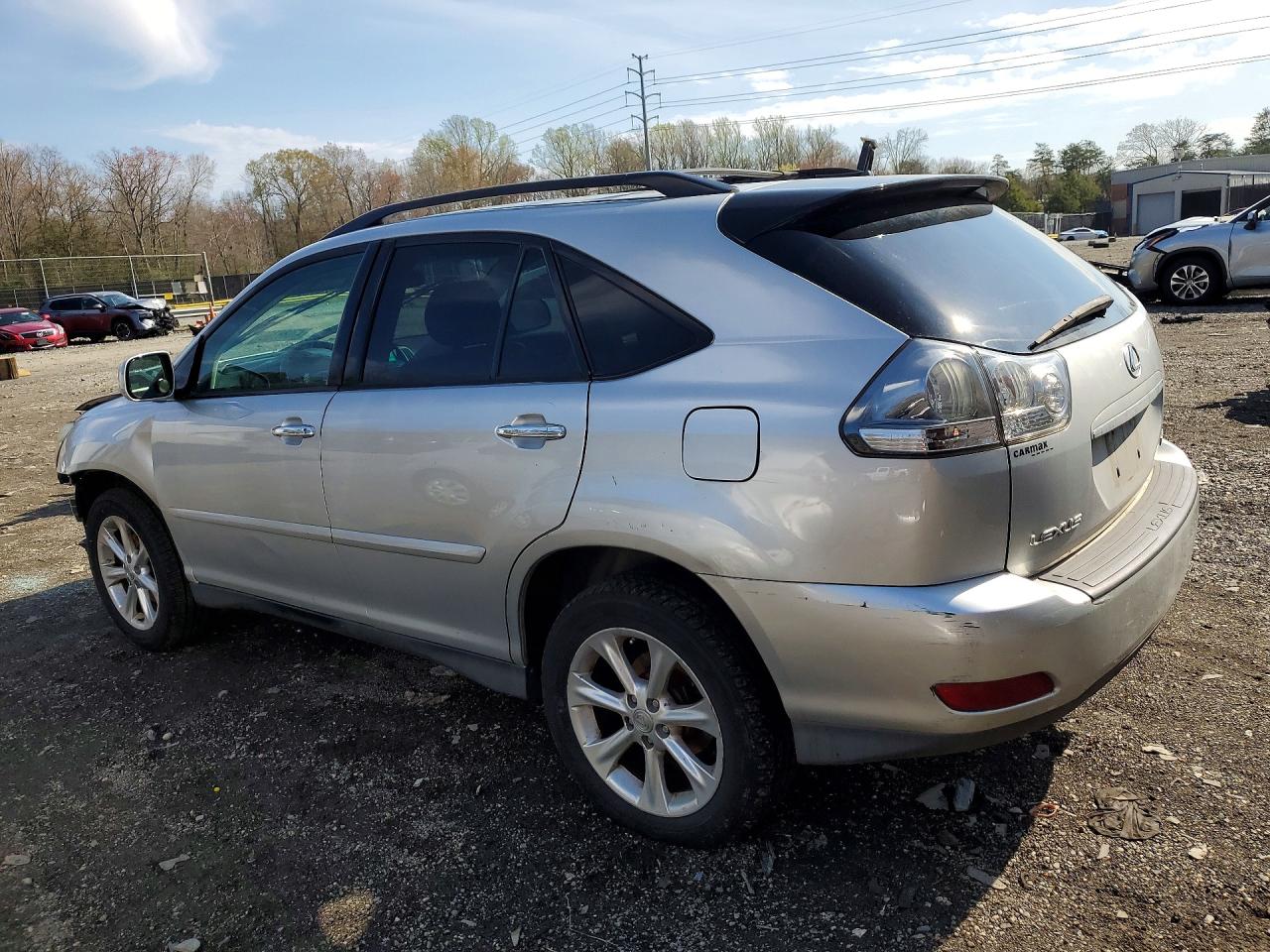 2009 Lexus Rx 350 Base Silver vin: 2T2HK31U99C121429
