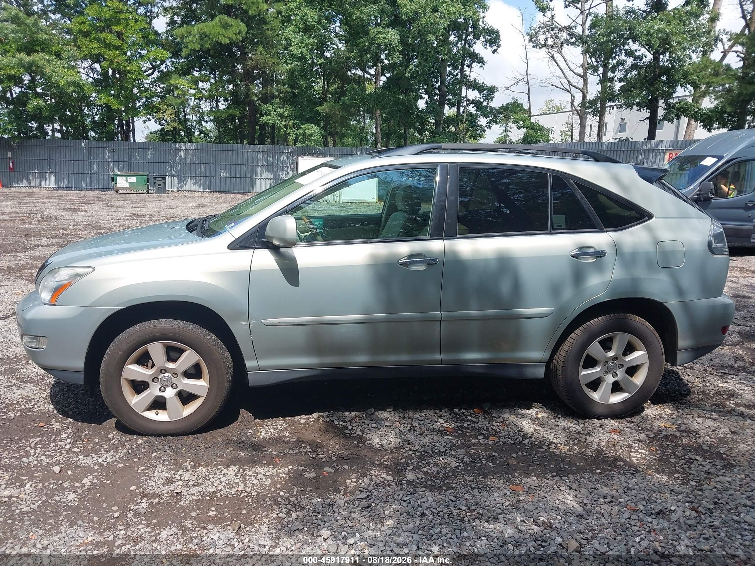 2009 Lexus Rx 350 Green vin: 2T2HK31U99C127117