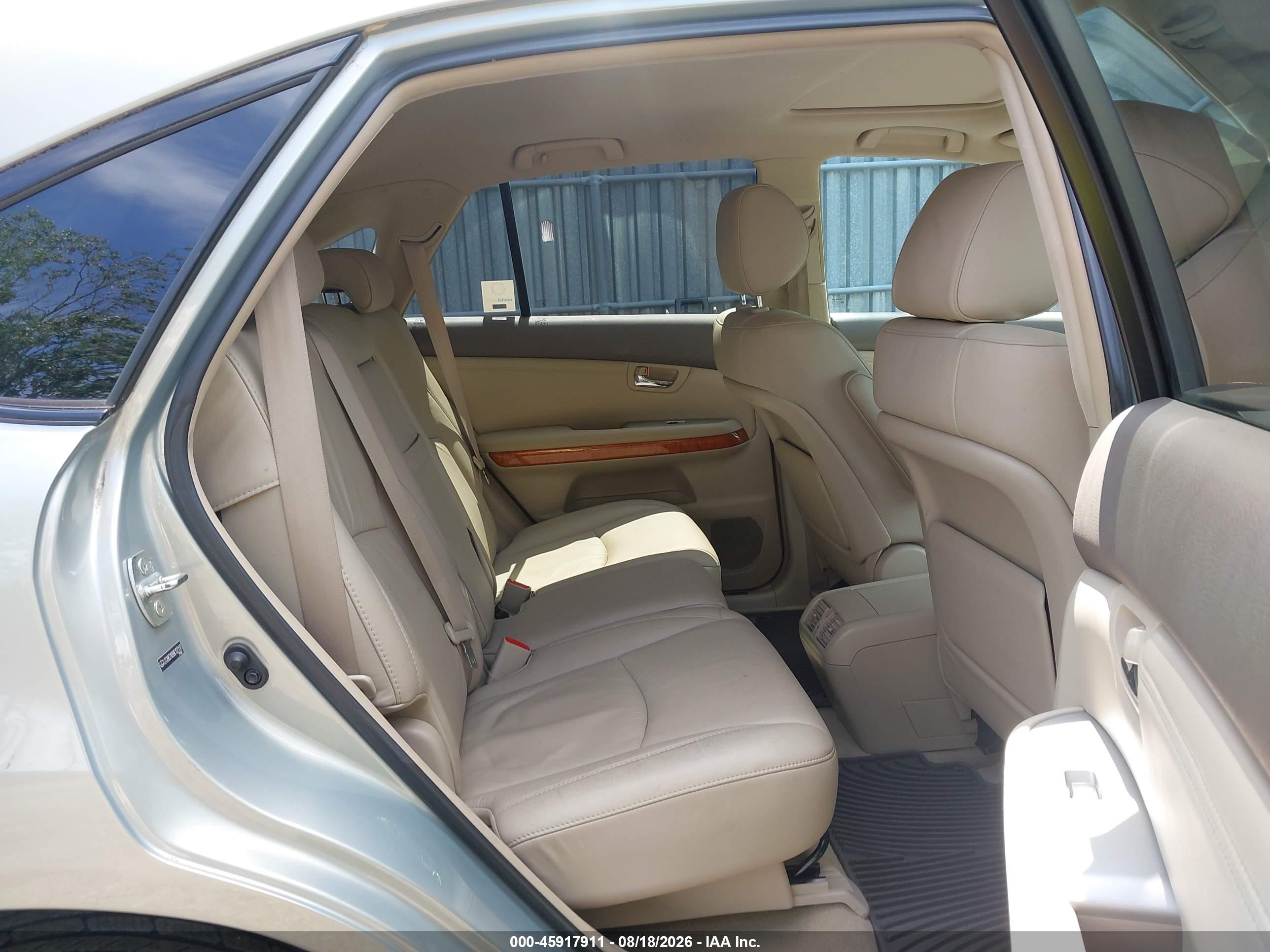 2009 Lexus Rx 350 Green vin: 2T2HK31U99C127117