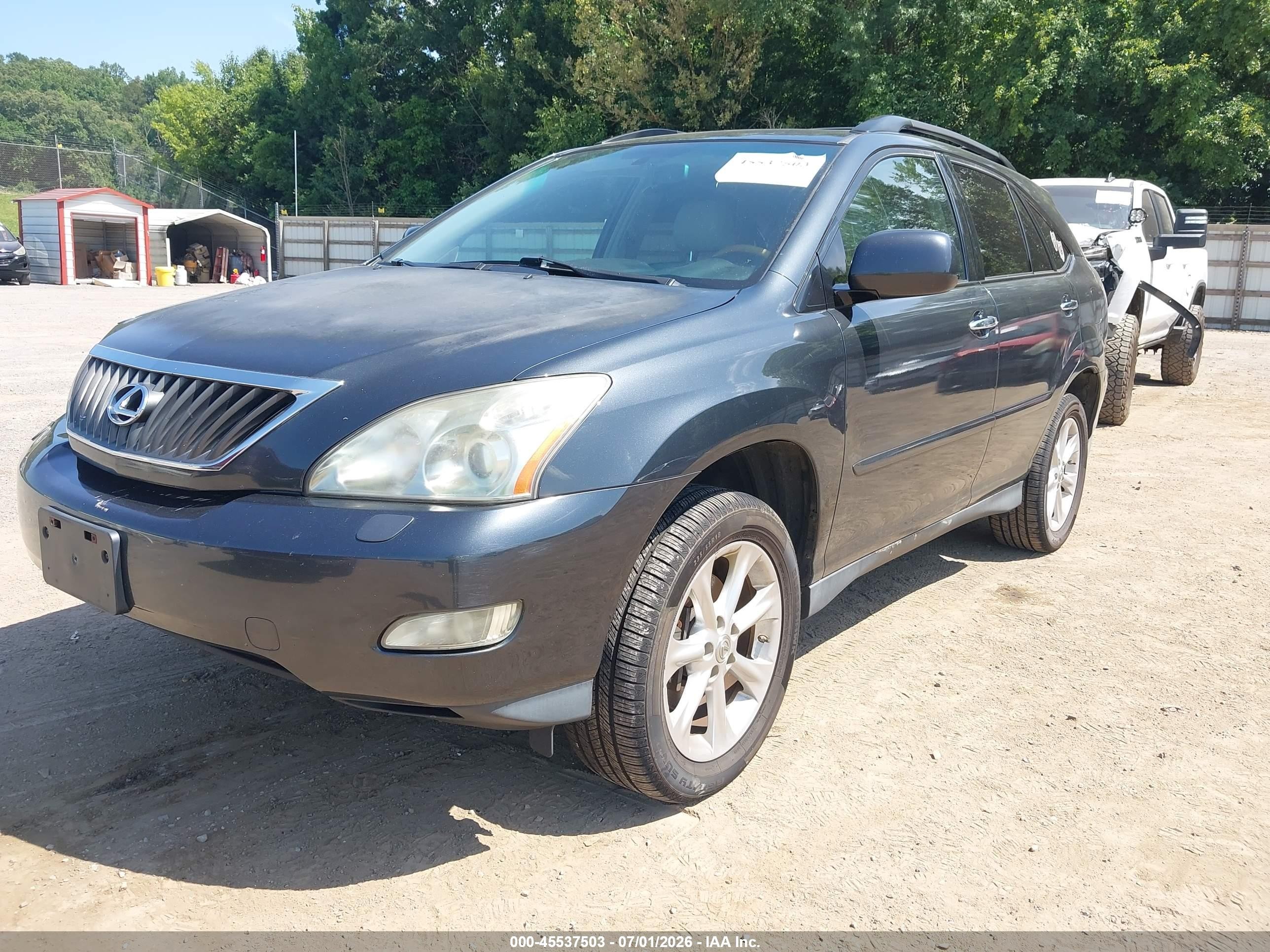 2009 Lexus Rx 350   Gray vin: 2T2HK31U99C128123