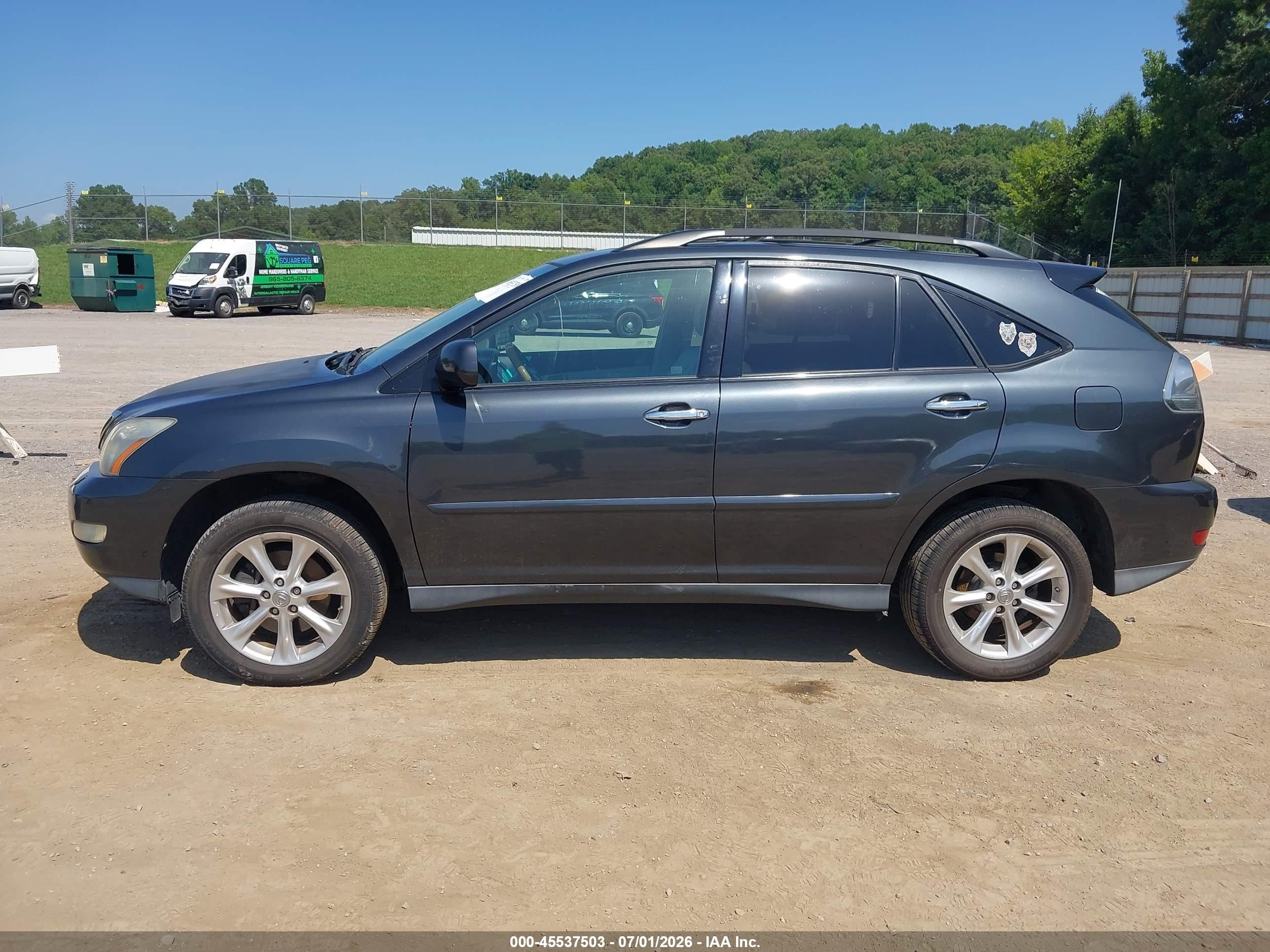 2009 Lexus Rx 350   Gray vin: 2T2HK31U99C128123