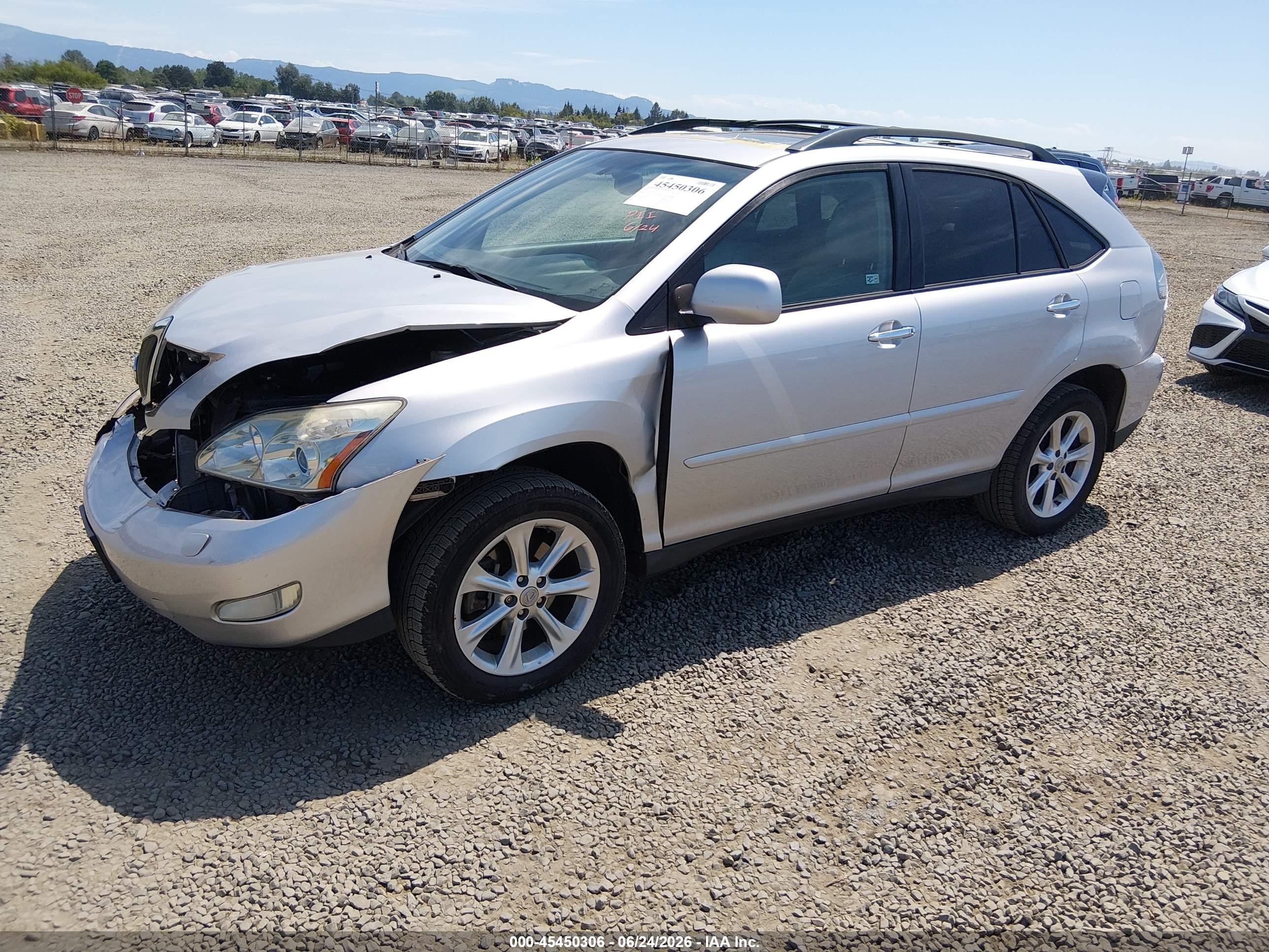 2009 Lexus Rx 350   Серебряный vin: 2T2HK31U99C129403