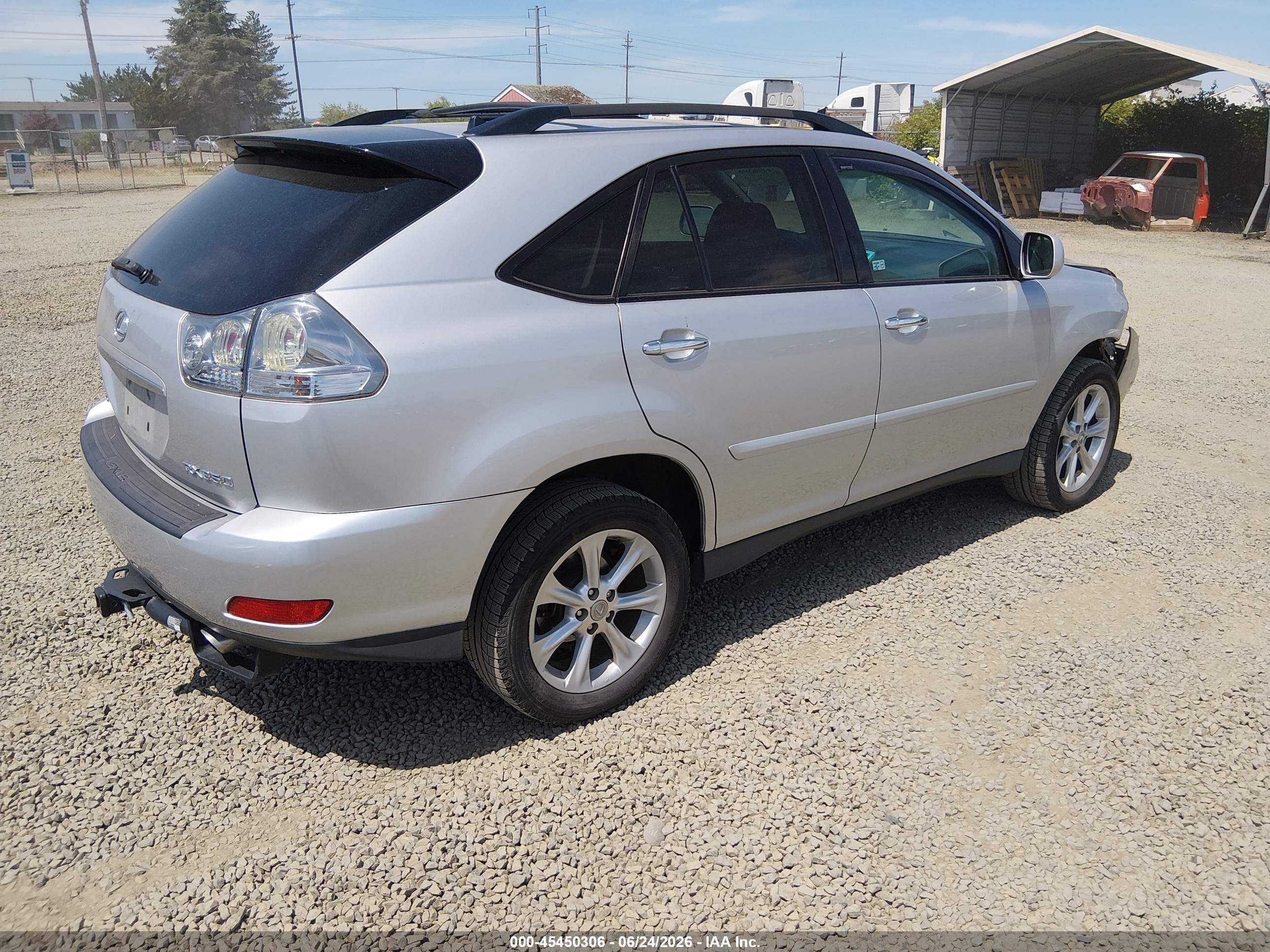 2009 Lexus Rx 350   Серебряный vin: 2T2HK31U99C129403