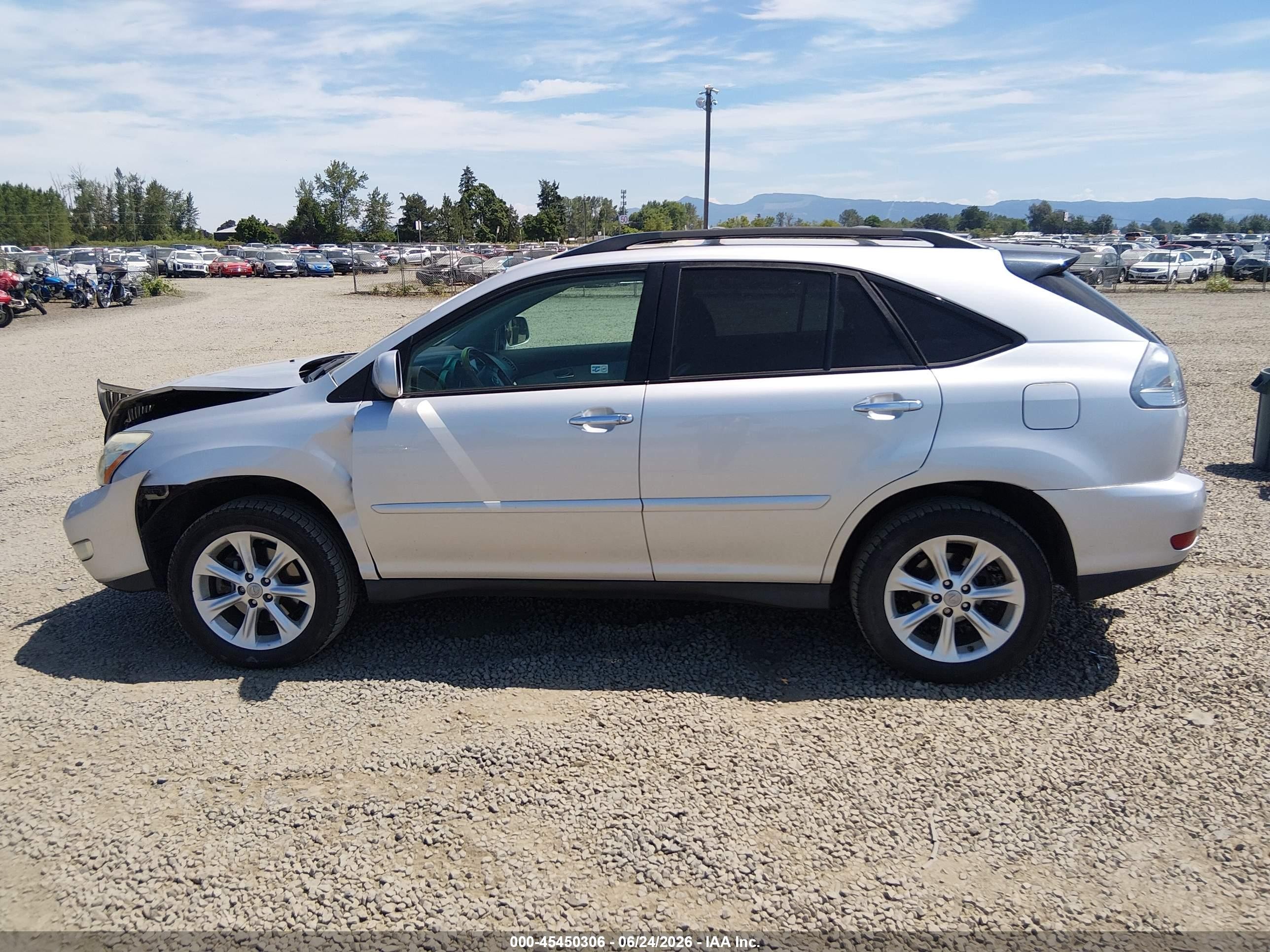 2009 Lexus Rx 350   Серебряный vin: 2T2HK31U99C129403