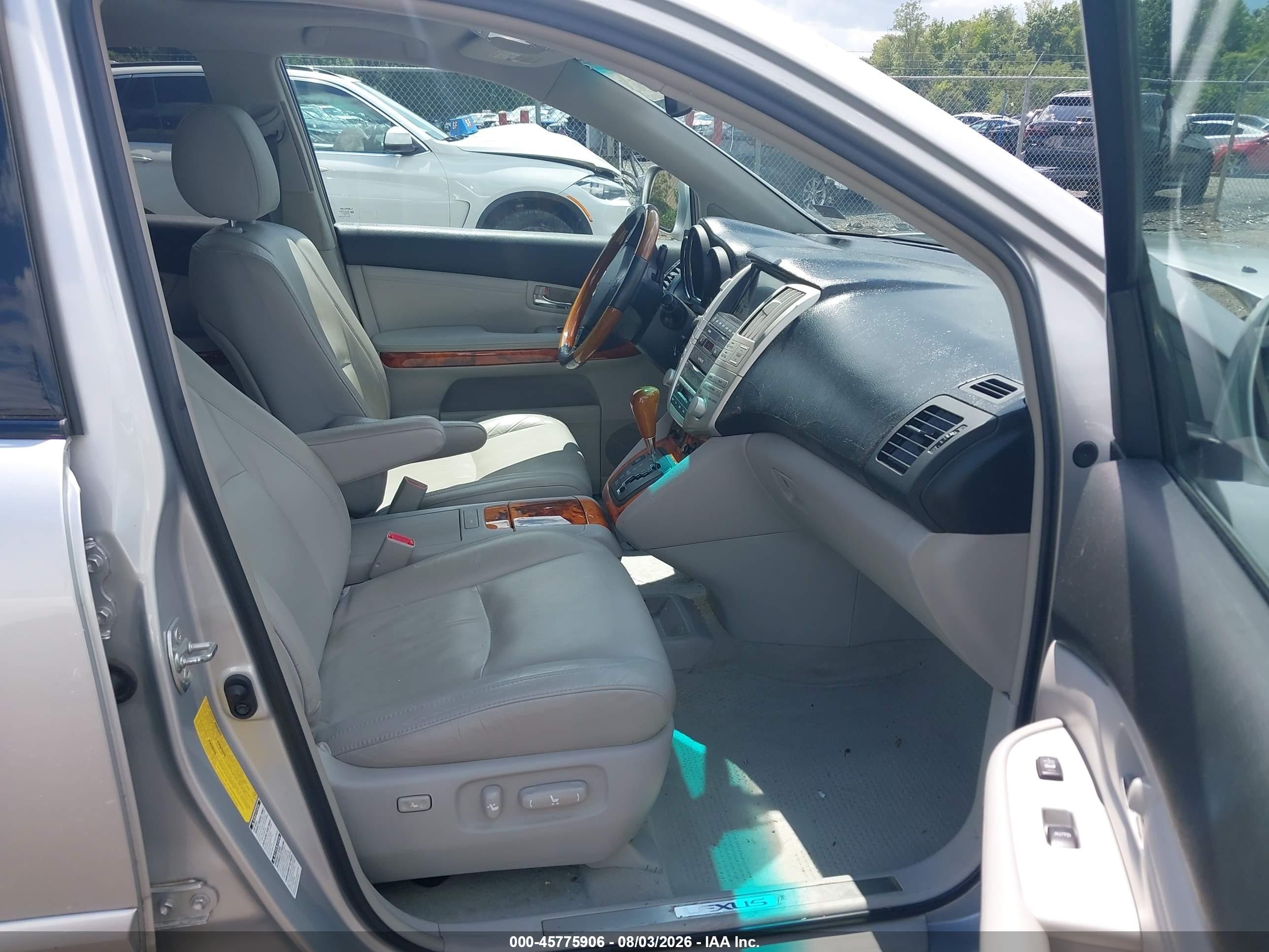 2009 Lexus Rx 350   Silver vin: 2T2HK31U99C131006