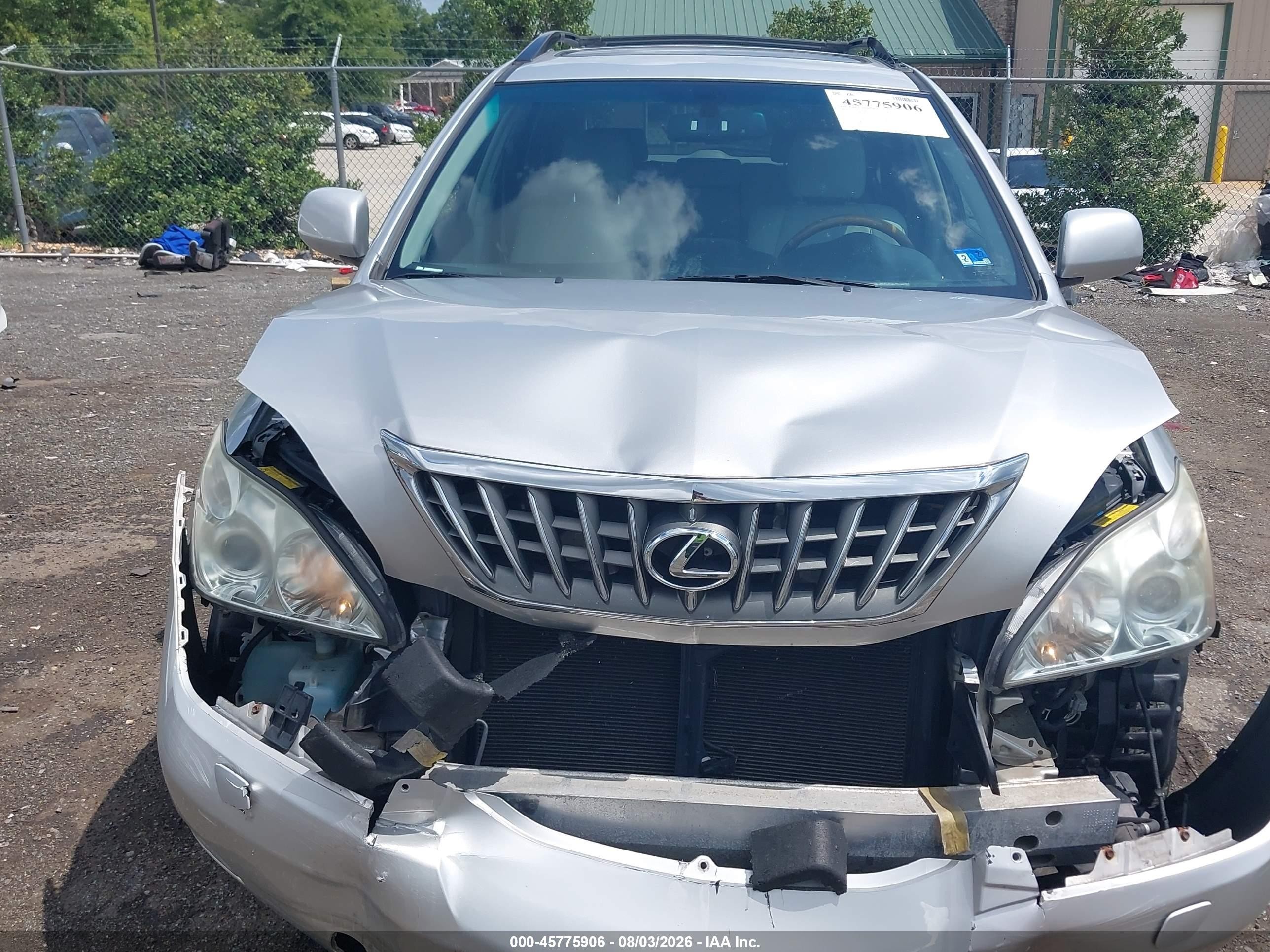 2009 Lexus Rx 350   Silver vin: 2T2HK31U99C131006