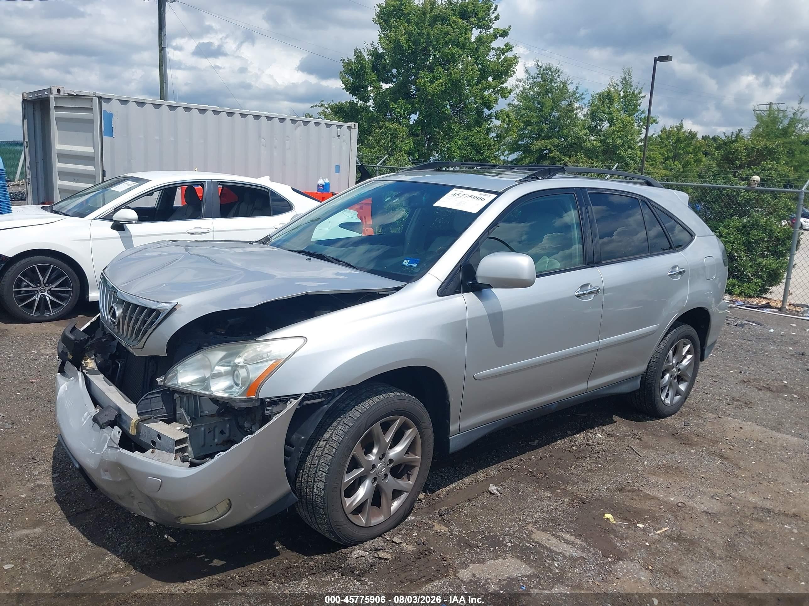 2009 Lexus Rx 350   Silver vin: 2T2HK31U99C131006
