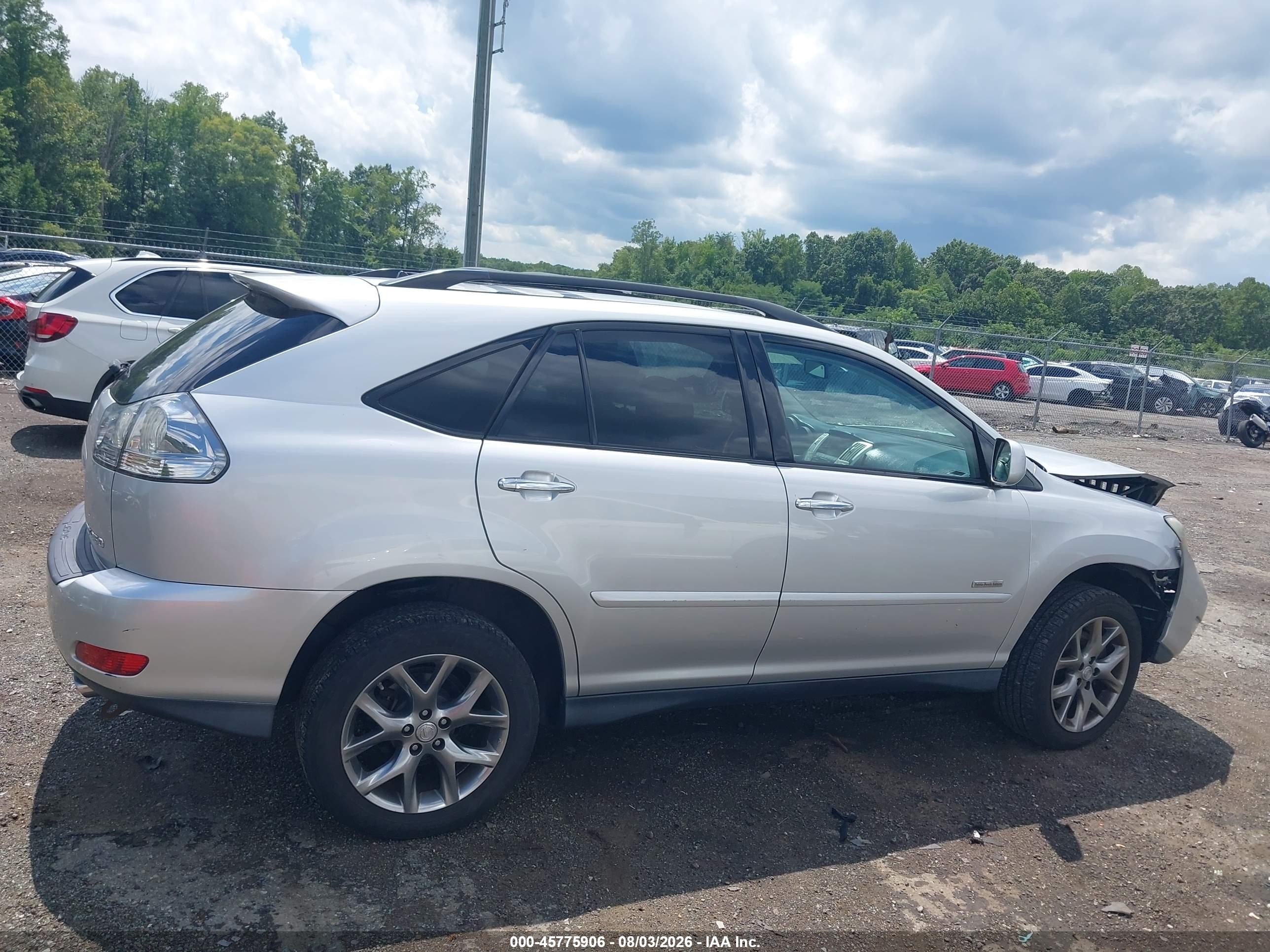 2009 Lexus Rx 350   Silver vin: 2T2HK31U99C131006