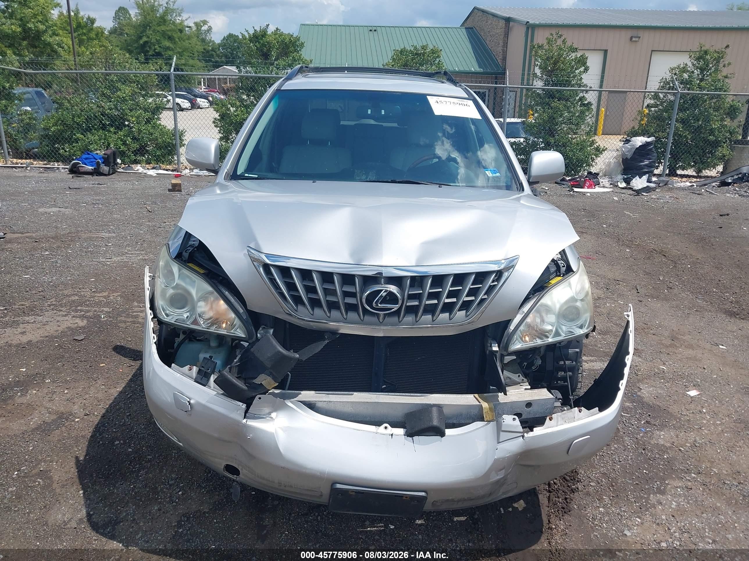 2009 Lexus Rx 350   Silver vin: 2T2HK31U99C131006