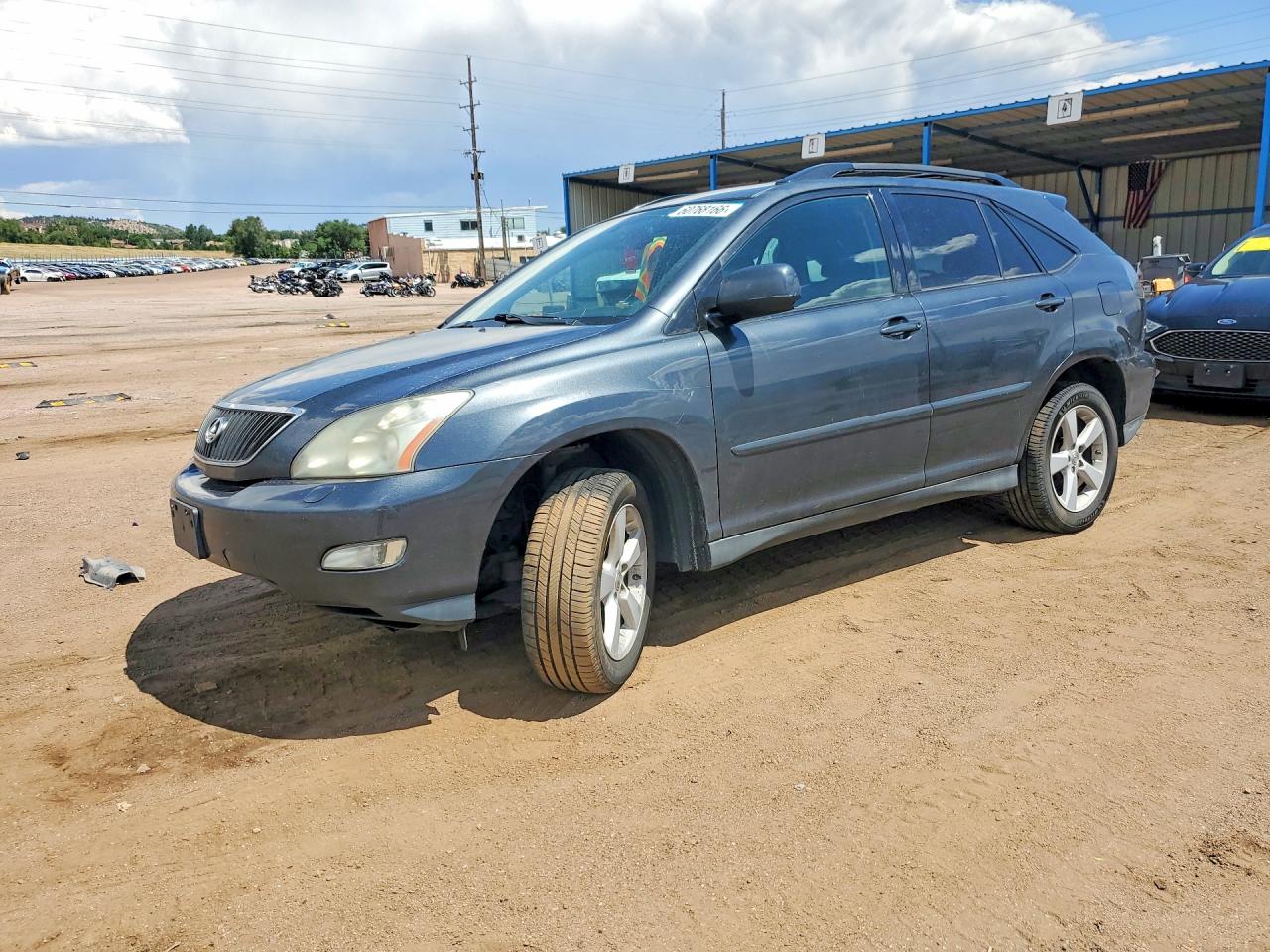 2007 Lexus Rx 350 Charcoal vin: 2T2HK31UX7C016878