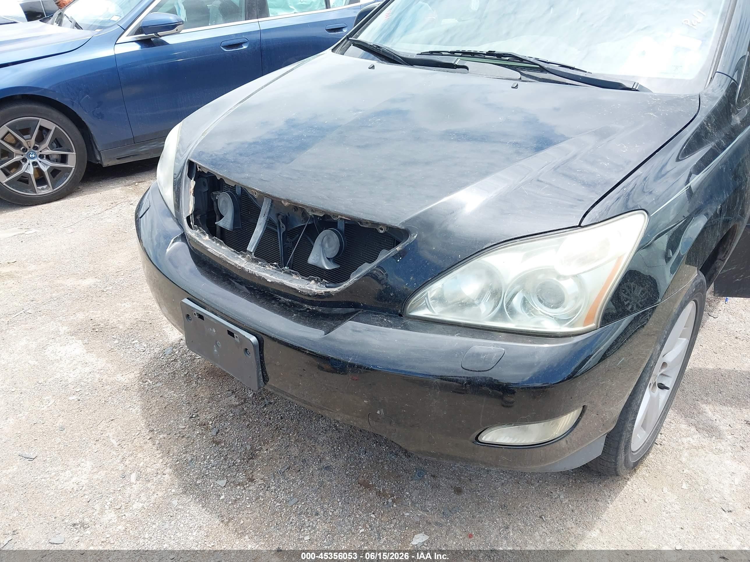 2007 Lexus Rx 350   Black vin: 2T2HK31UX7C027380