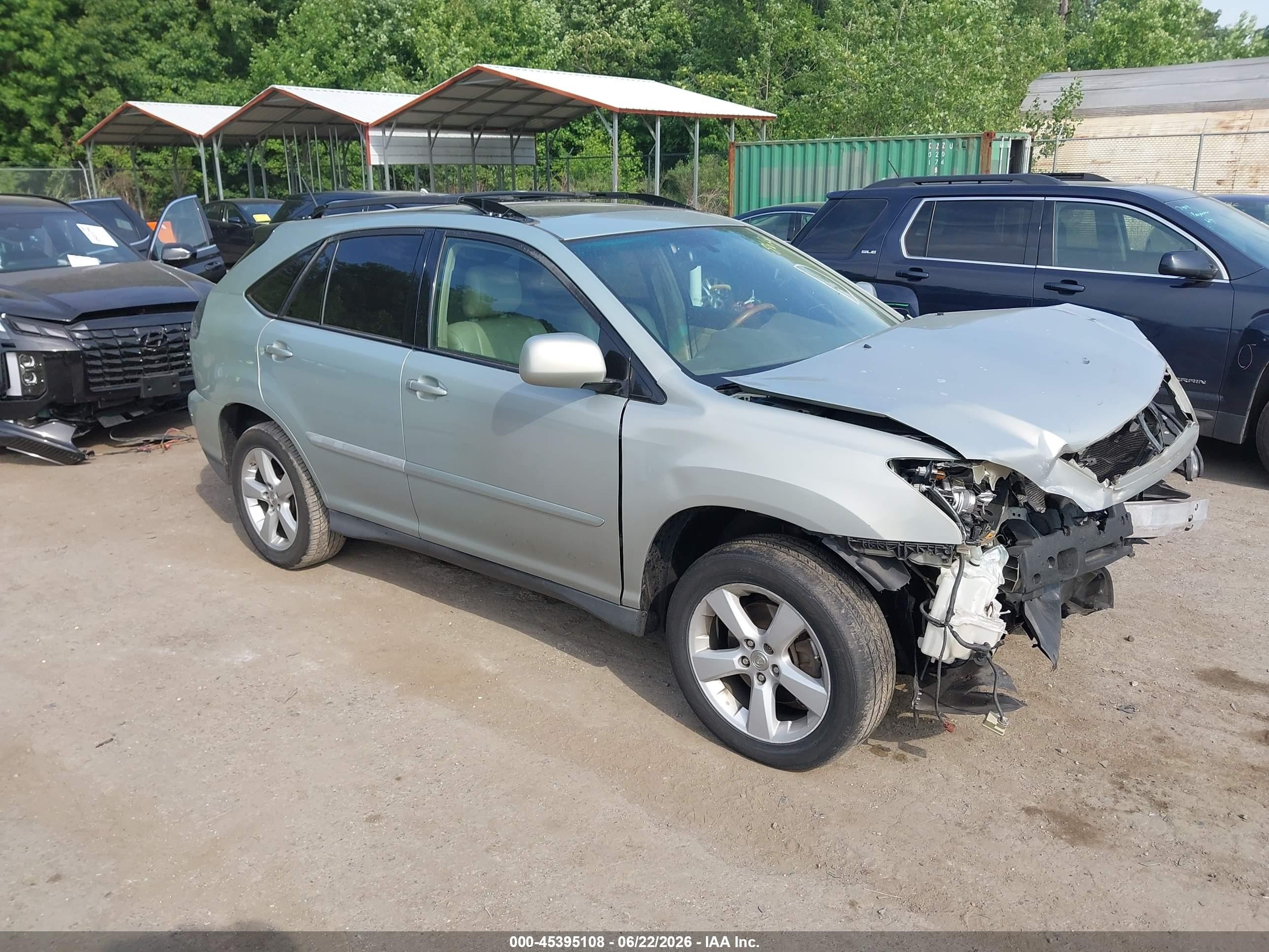 2007 Lexus Rx 350   Silver vin: 2T2HK31UX7C028626
