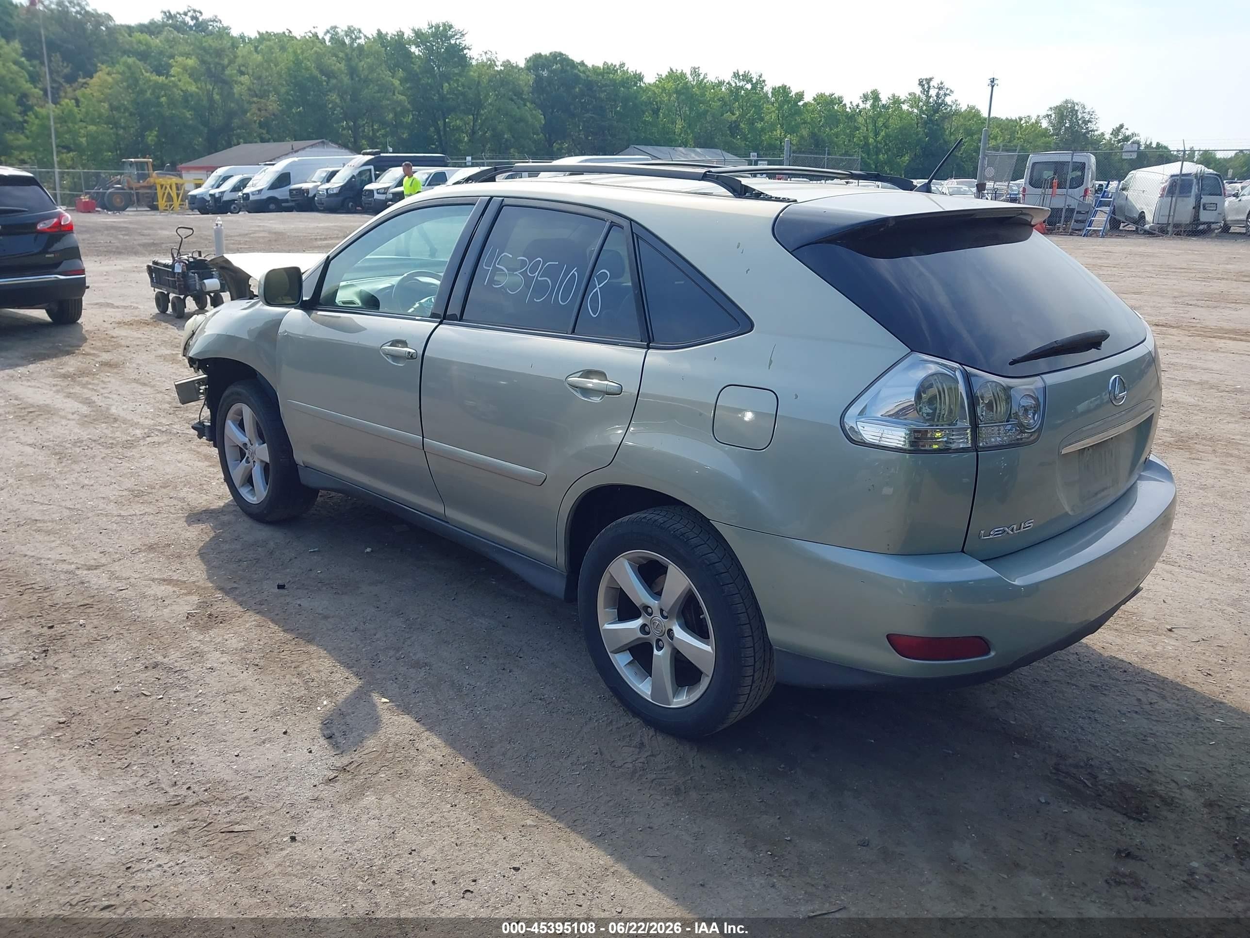2007 Lexus Rx 350   Silver vin: 2T2HK31UX7C028626