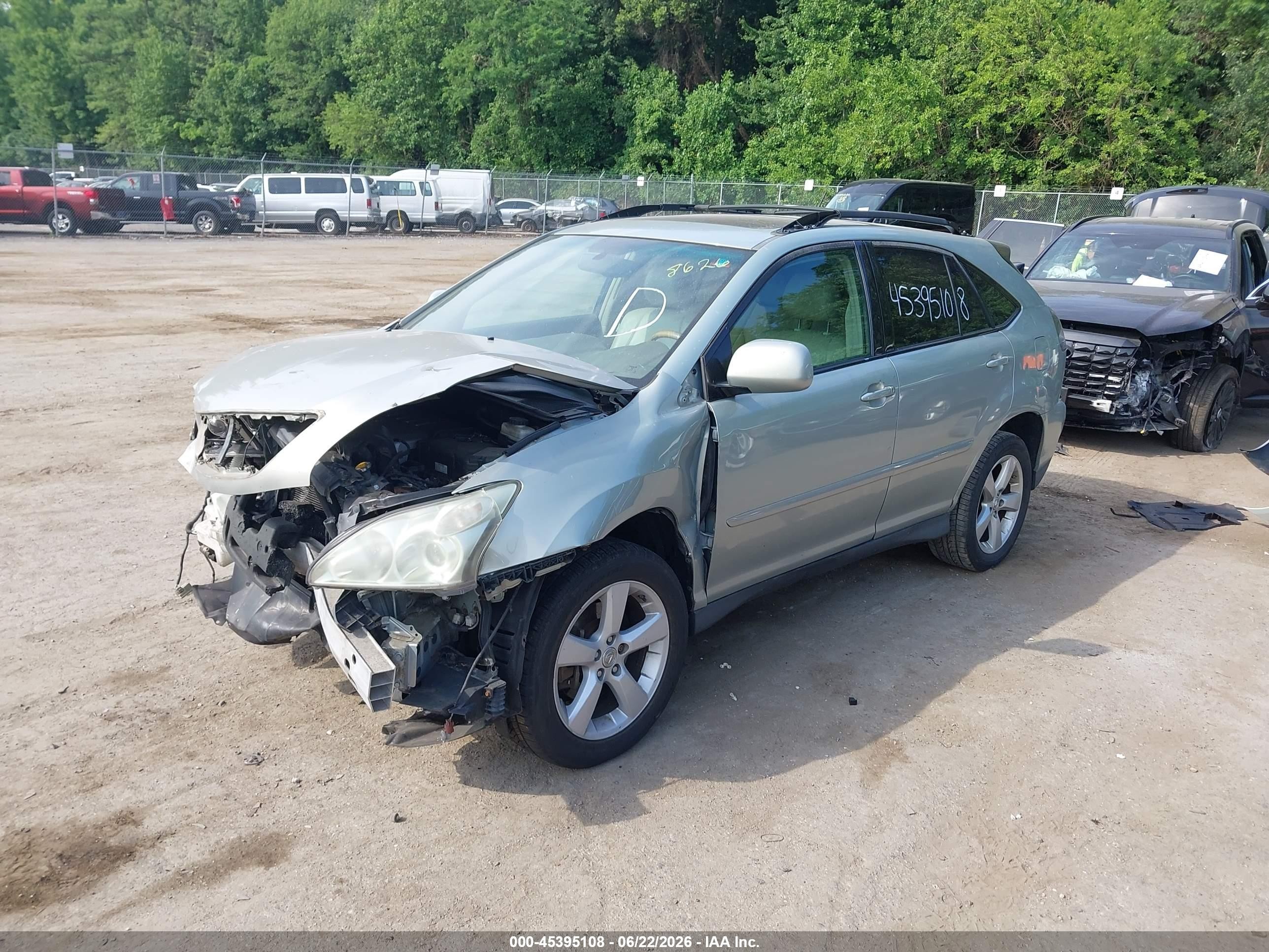 2007 Lexus Rx 350   Silver vin: 2T2HK31UX7C028626