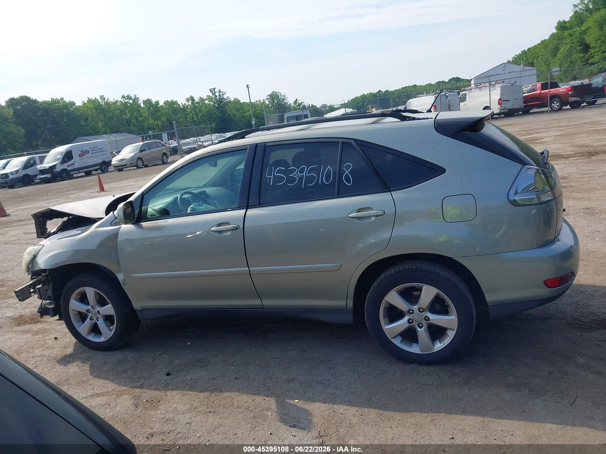 2007 Lexus Rx 350   Silver vin: 2T2HK31UX7C028626