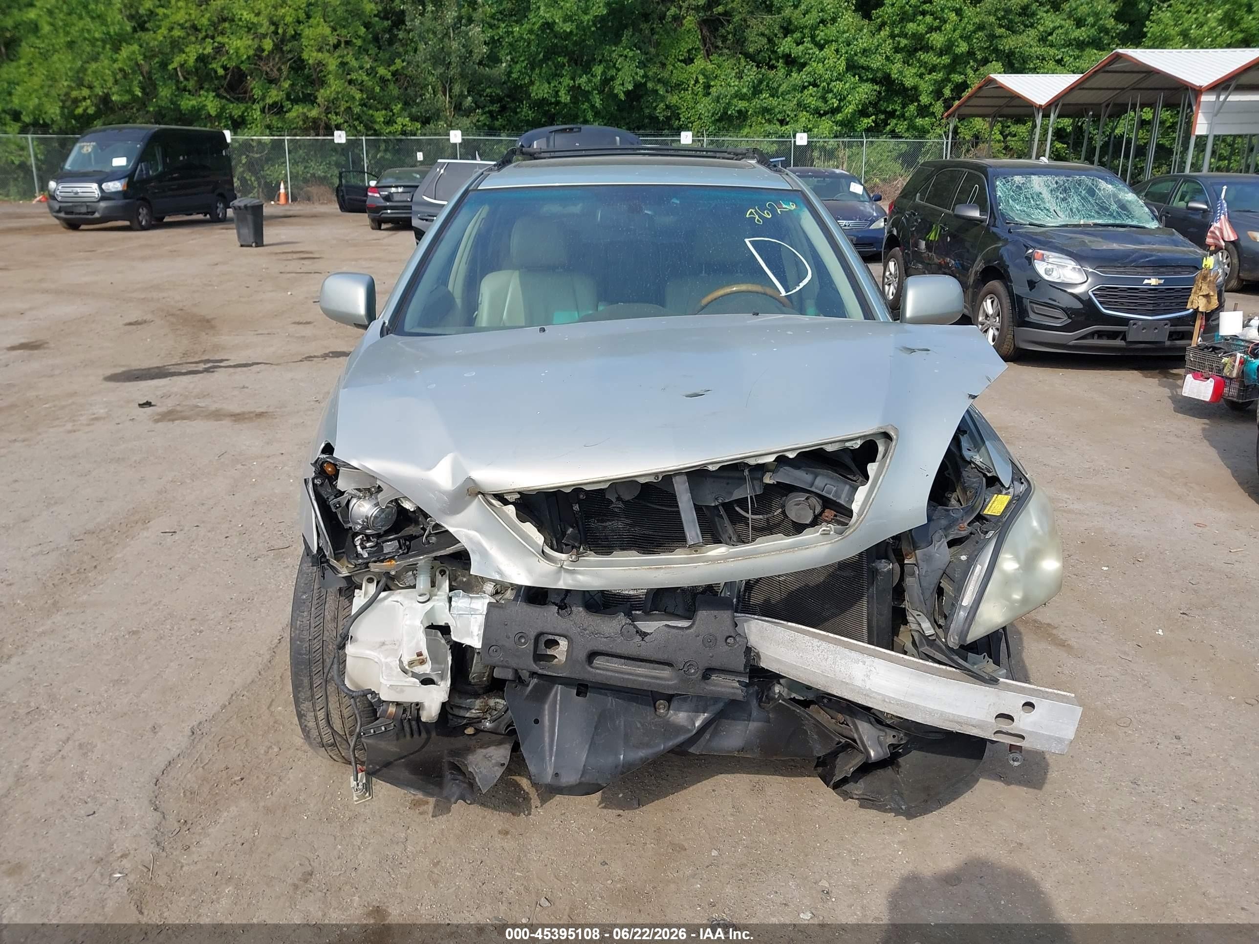 2007 Lexus Rx 350   Silver vin: 2T2HK31UX7C028626
