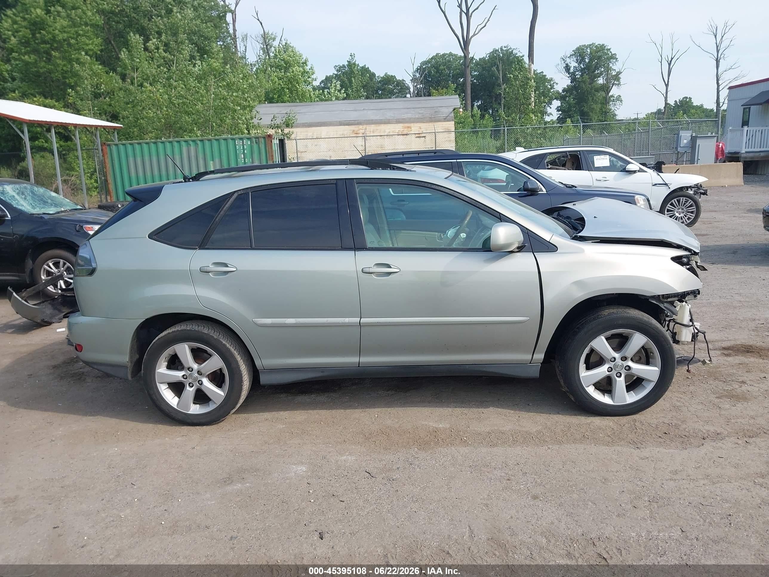 2007 Lexus Rx 350   Silver vin: 2T2HK31UX7C028626