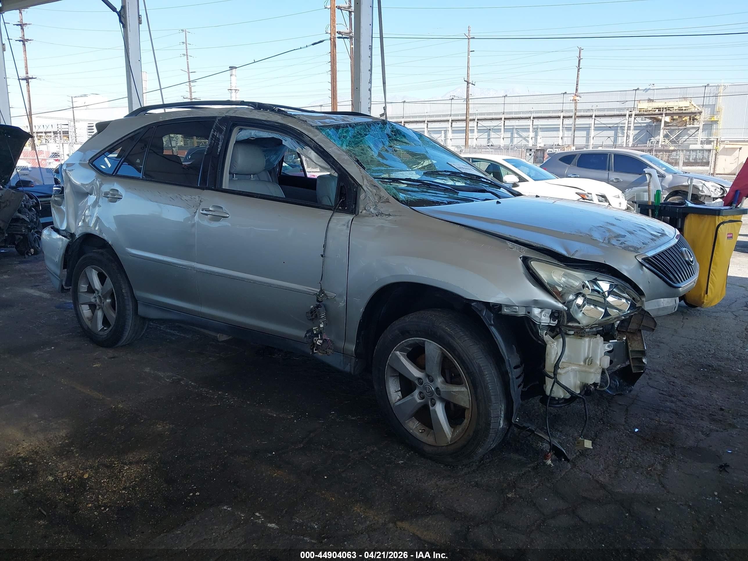 2007 Lexus Rx 350   Gray vin: 2T2HK31UX7C031302