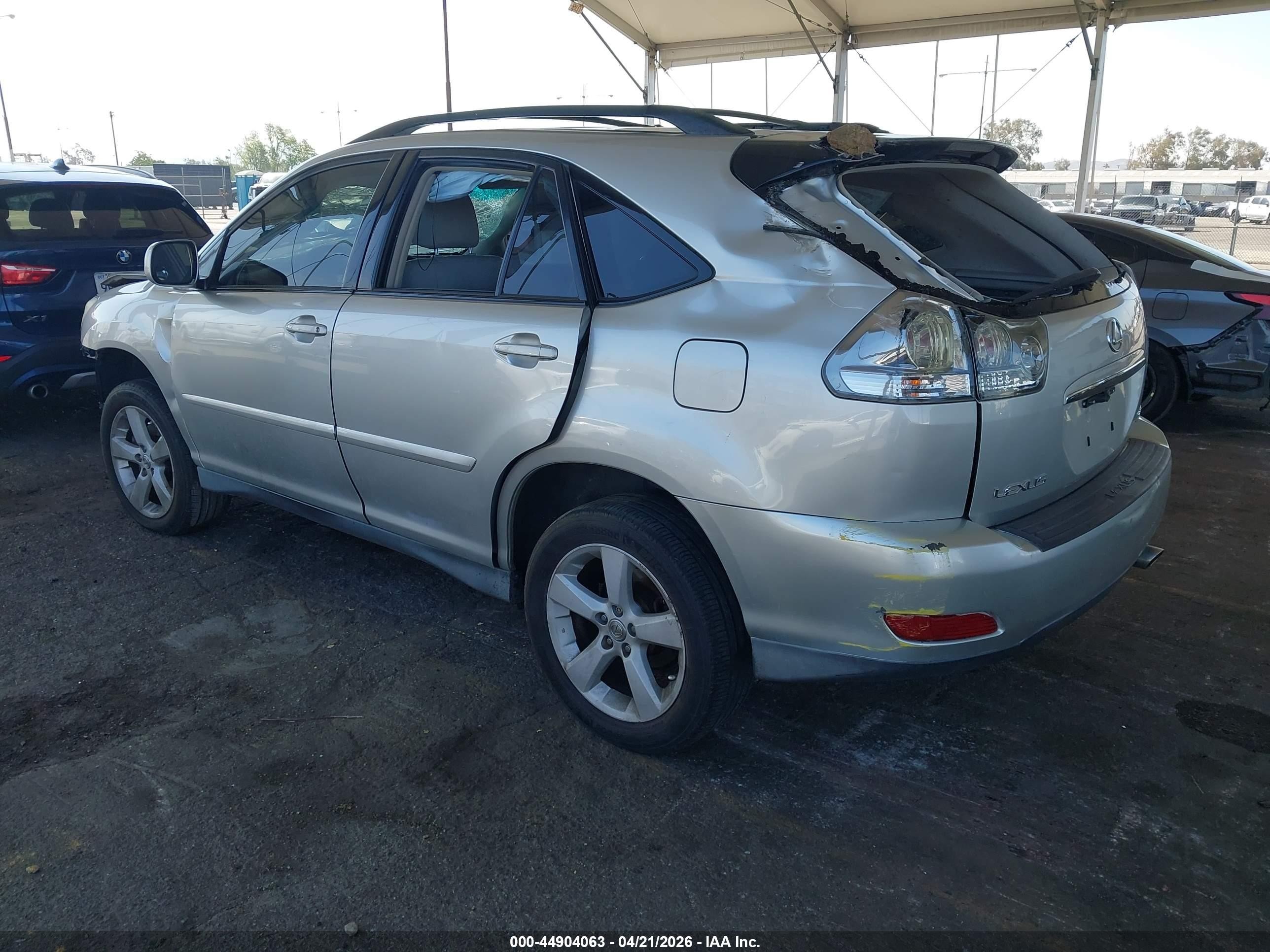 2007 Lexus Rx 350   Gray vin: 2T2HK31UX7C031302