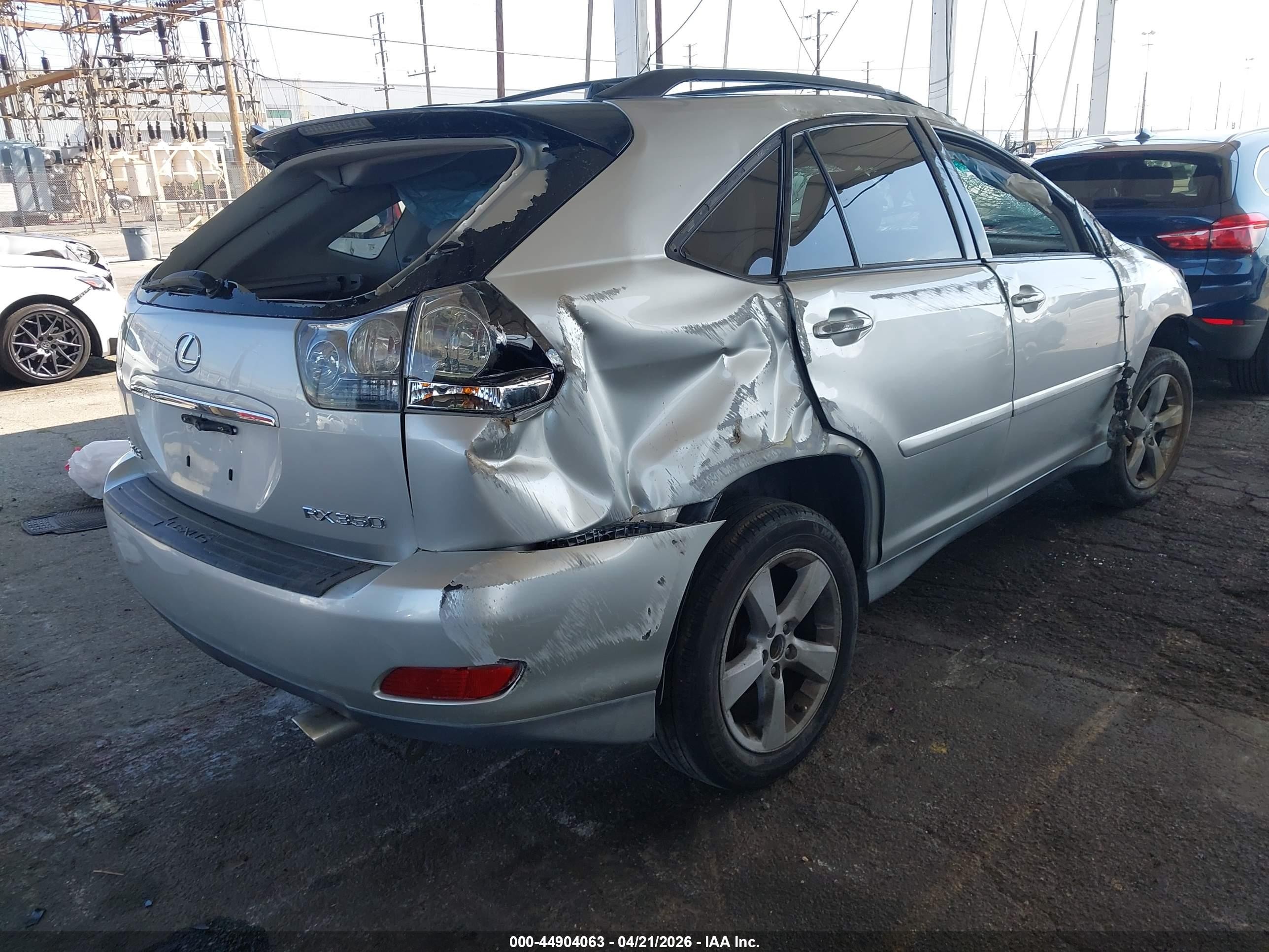 2007 Lexus Rx 350   Gray vin: 2T2HK31UX7C031302
