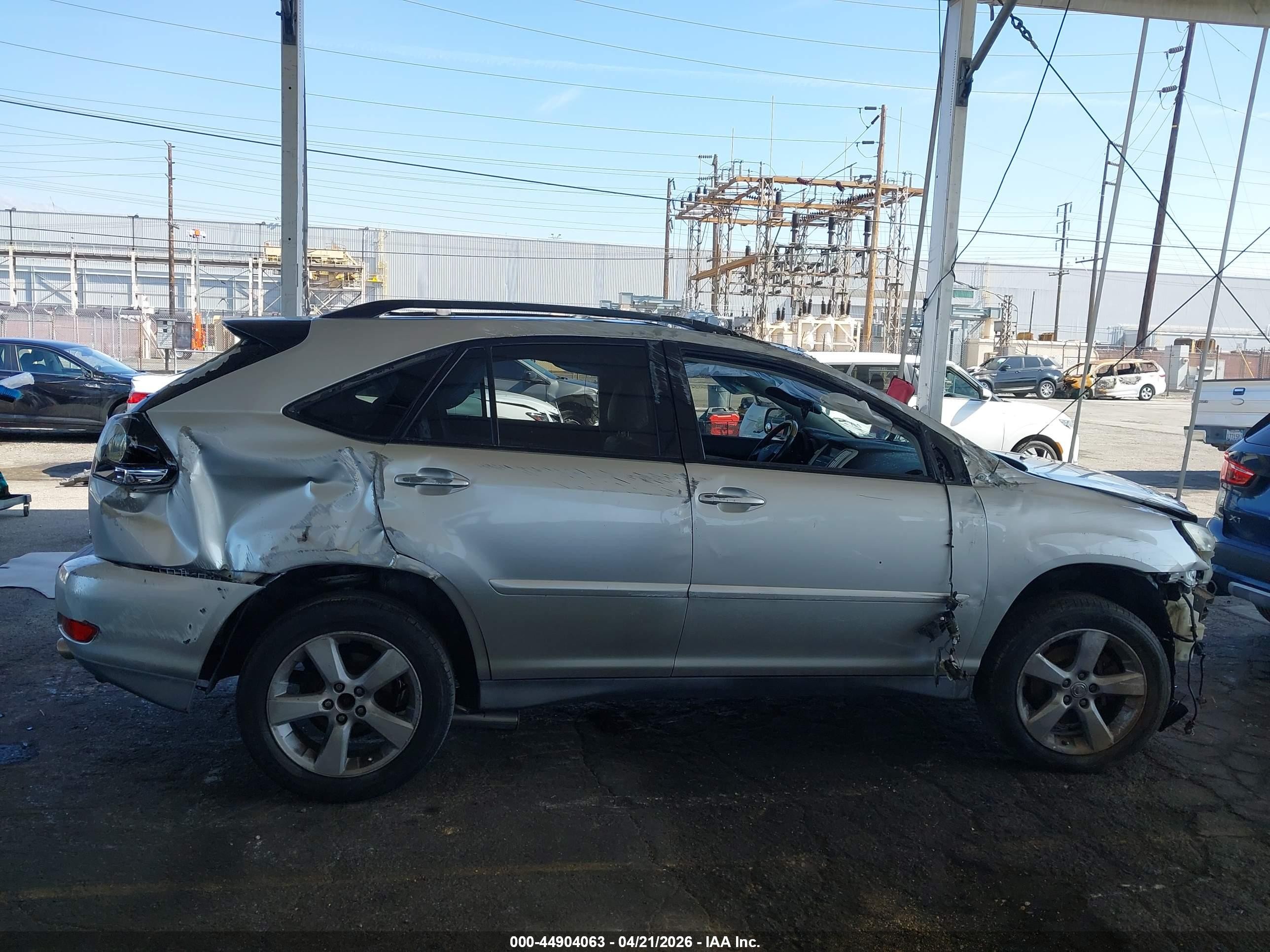 2007 Lexus Rx 350   Gray vin: 2T2HK31UX7C031302