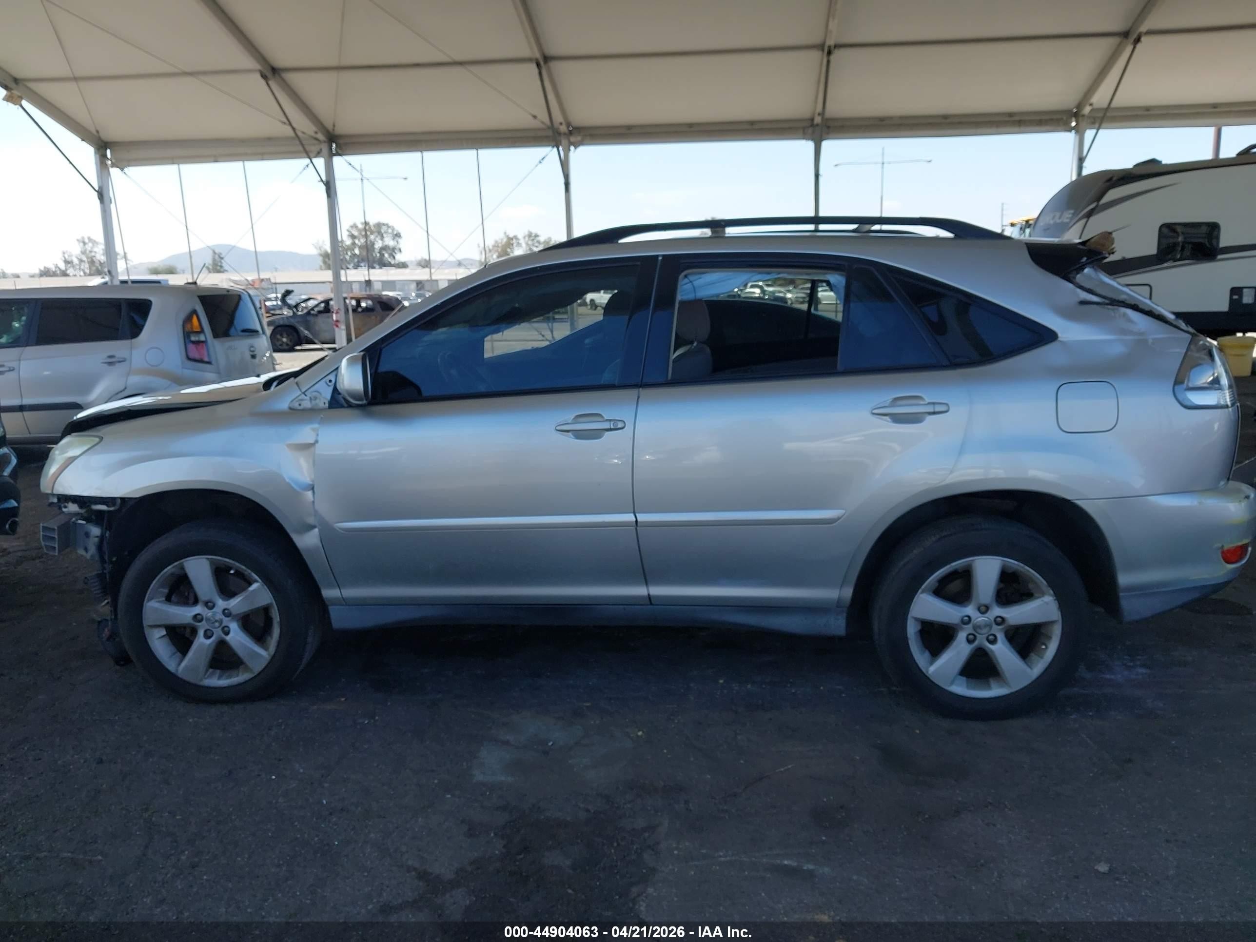 2007 Lexus Rx 350   Gray vin: 2T2HK31UX7C031302