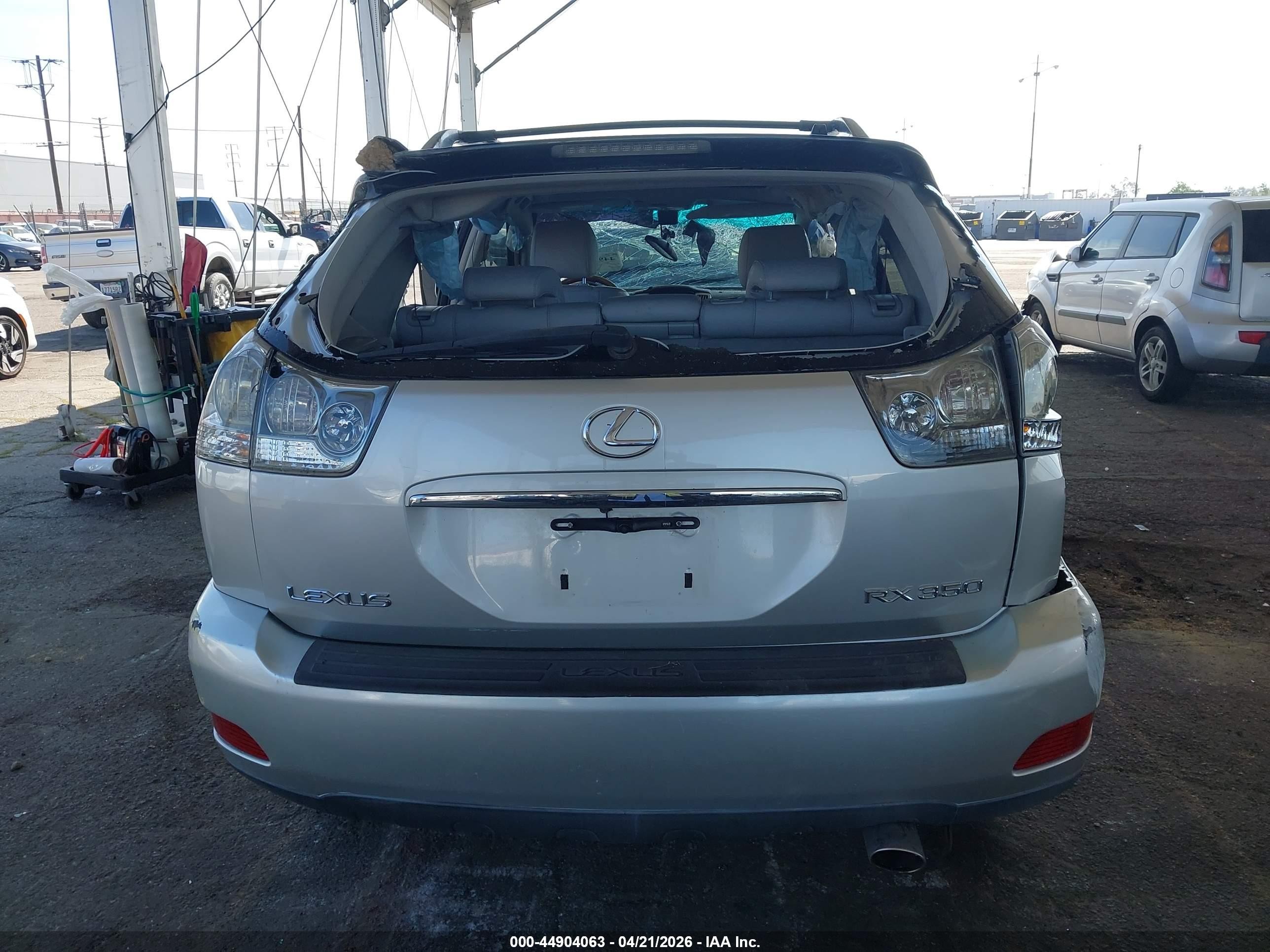 2007 Lexus Rx 350   Gray vin: 2T2HK31UX7C031302