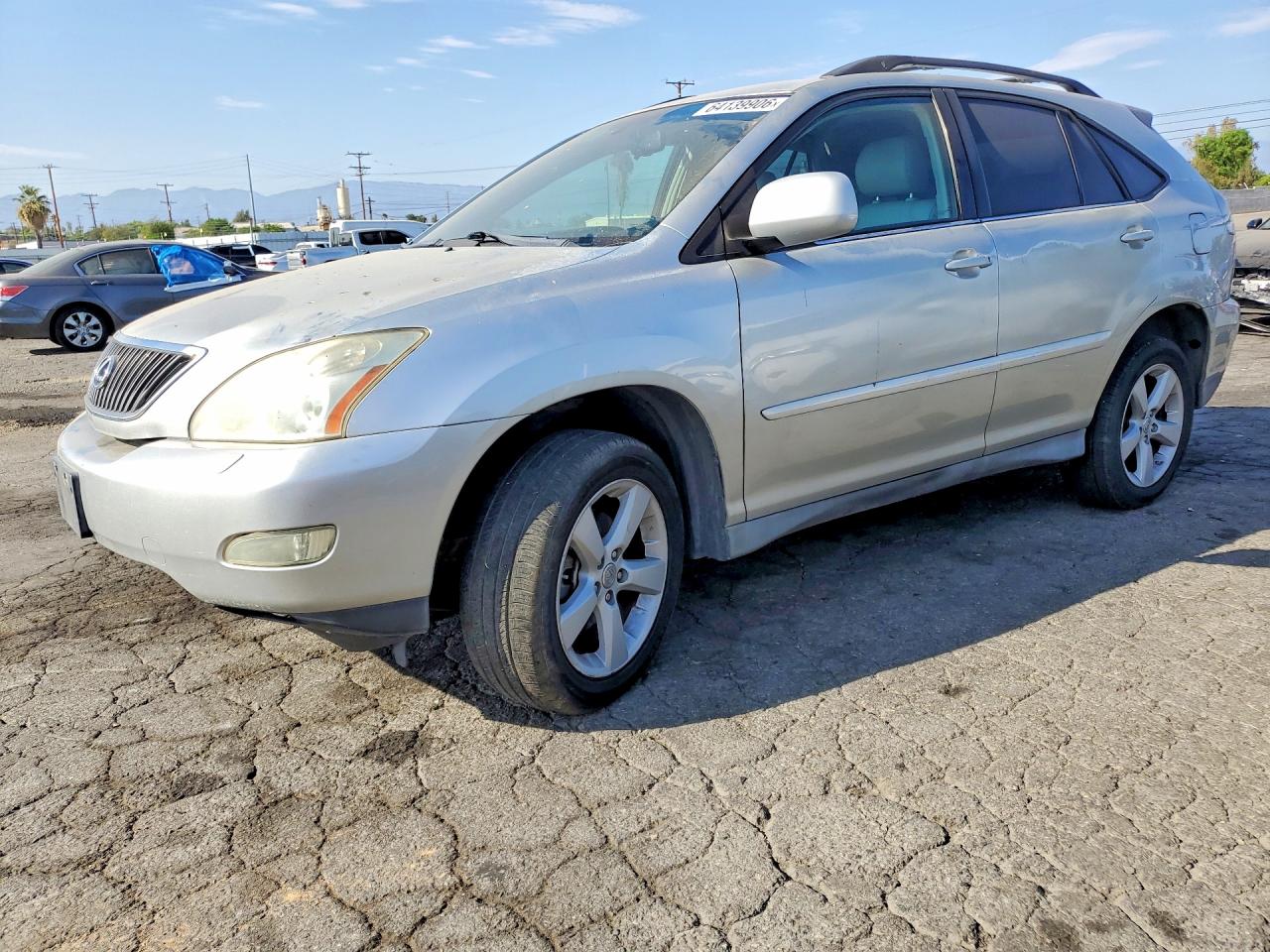 2007 Lexus Rx 350 Silver vin: 2T2HK31UX7C035494