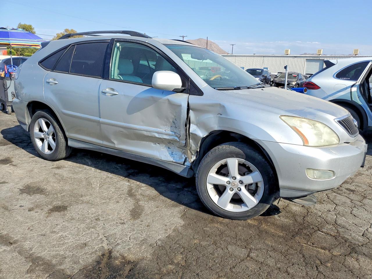 2007 Lexus Rx 350 Silver vin: 2T2HK31UX7C035494
