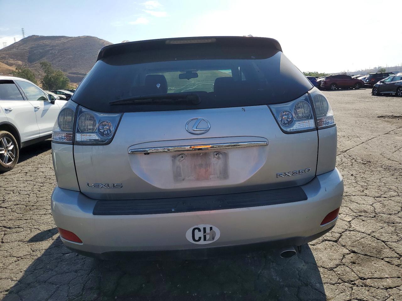 2007 Lexus Rx 350 Silver vin: 2T2HK31UX7C035494