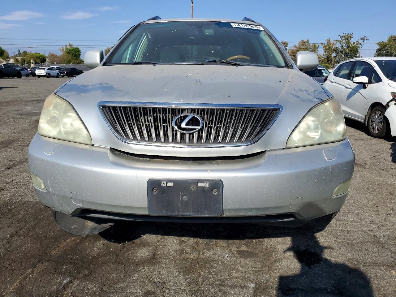2007 Lexus Rx 350 Silver vin: 2T2HK31UX7C035494
