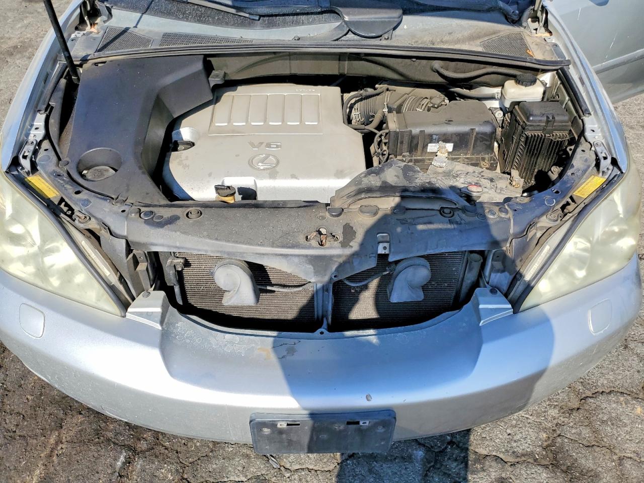 2007 Lexus Rx 350 Silver vin: 2T2HK31UX7C035494