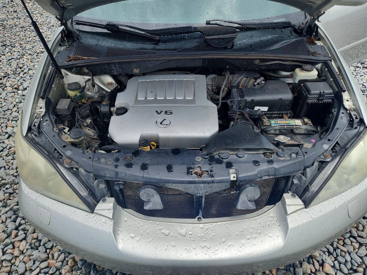 2007 Lexus Rx 350 Серебряный vin: 2T2HK31UX7C036614