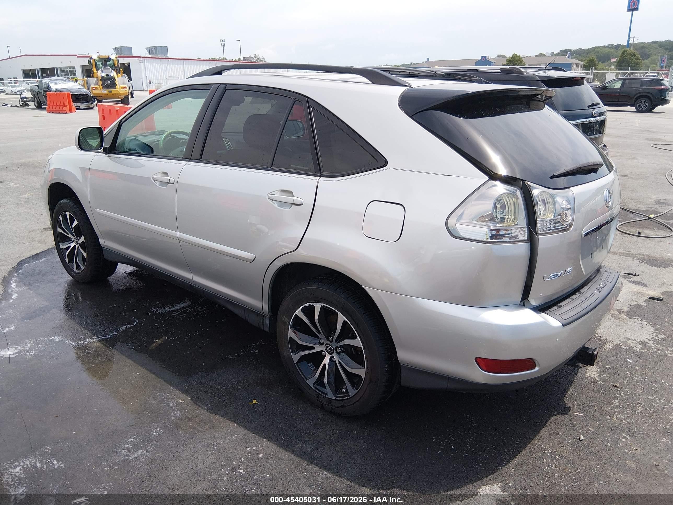 2007 Lexus Rx 350   Silver vin: 2T2HK31UX7C039917