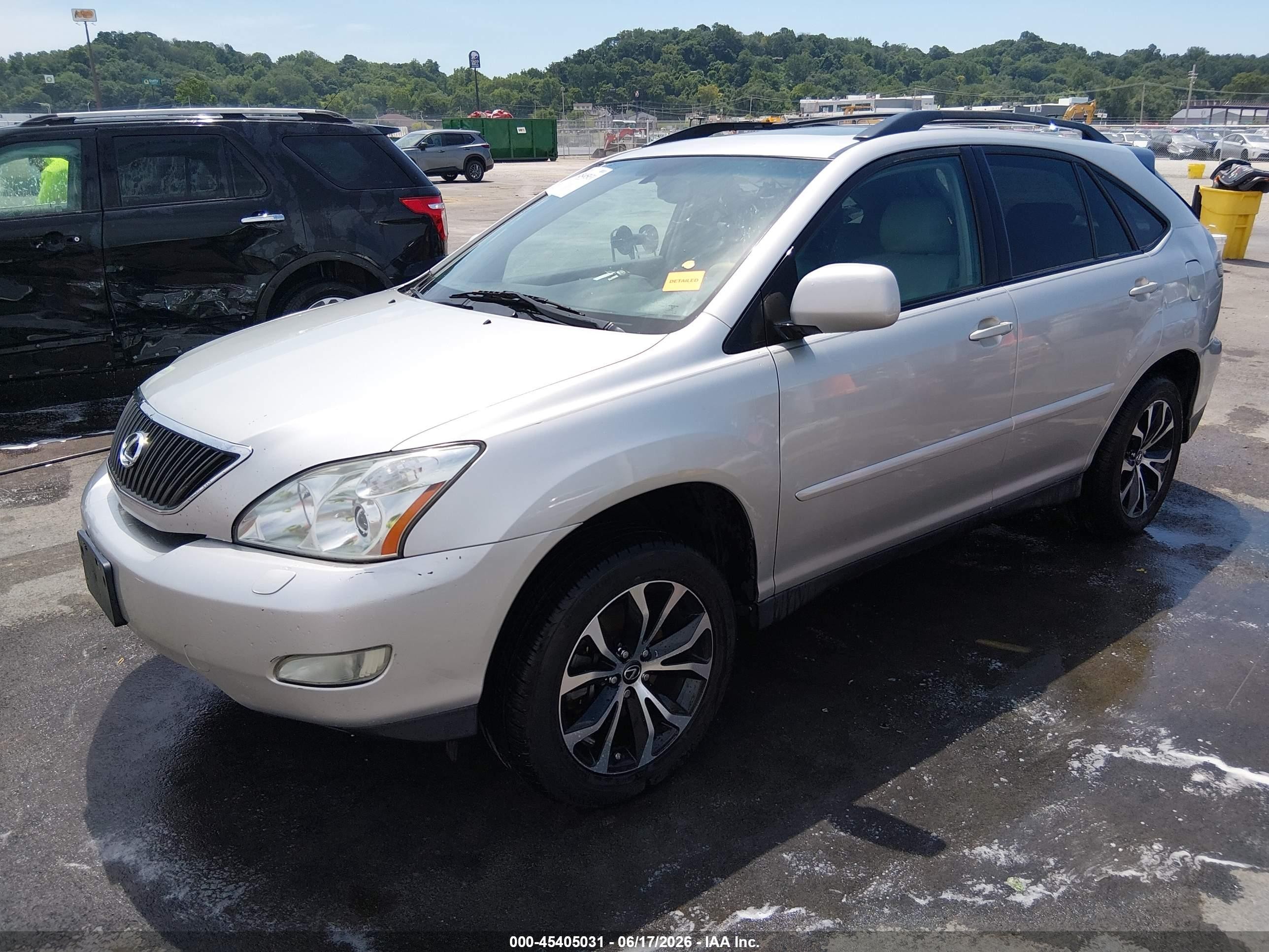 2007 Lexus Rx 350   Silver vin: 2T2HK31UX7C039917