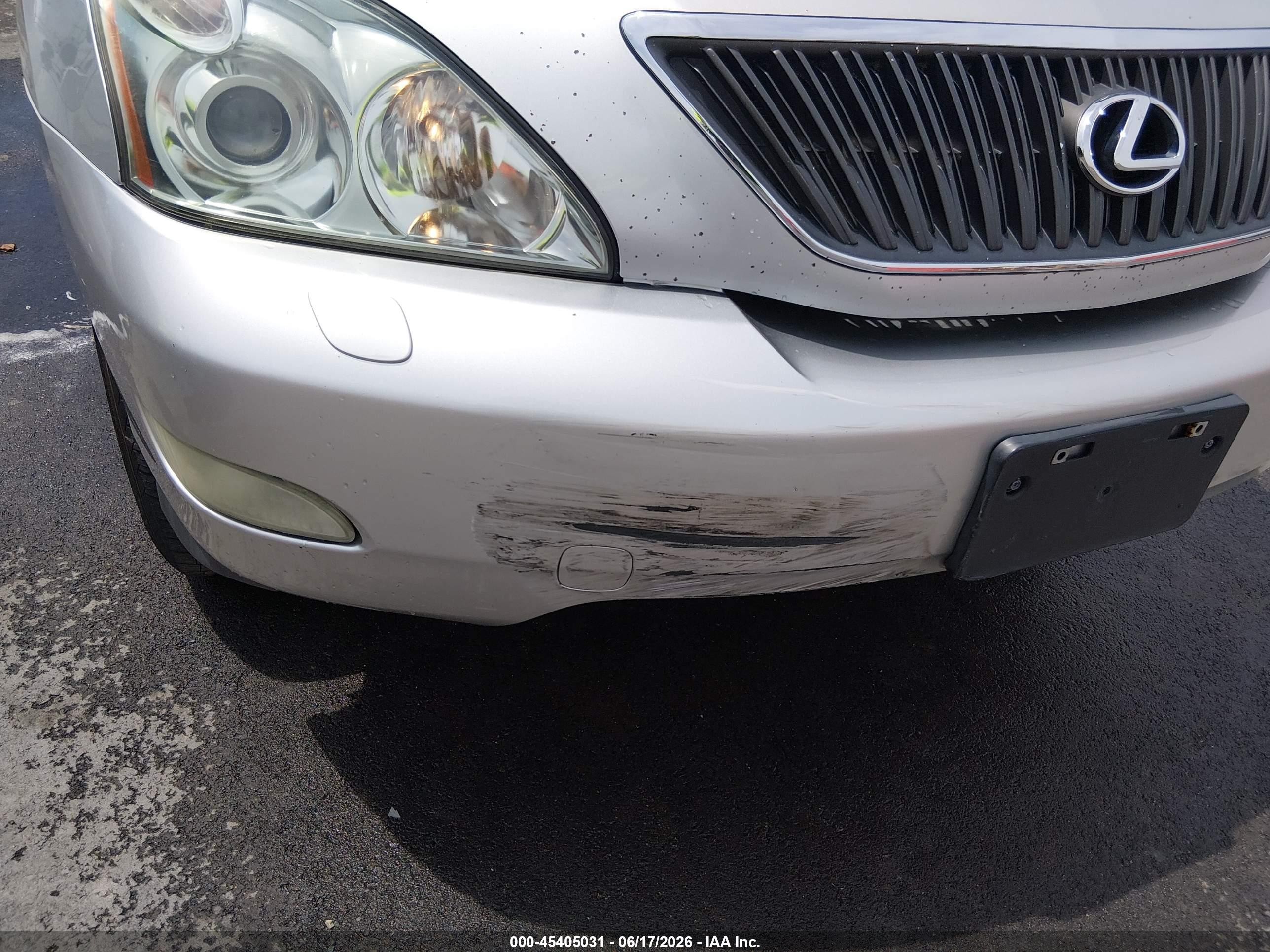 2007 Lexus Rx 350   Silver vin: 2T2HK31UX7C039917