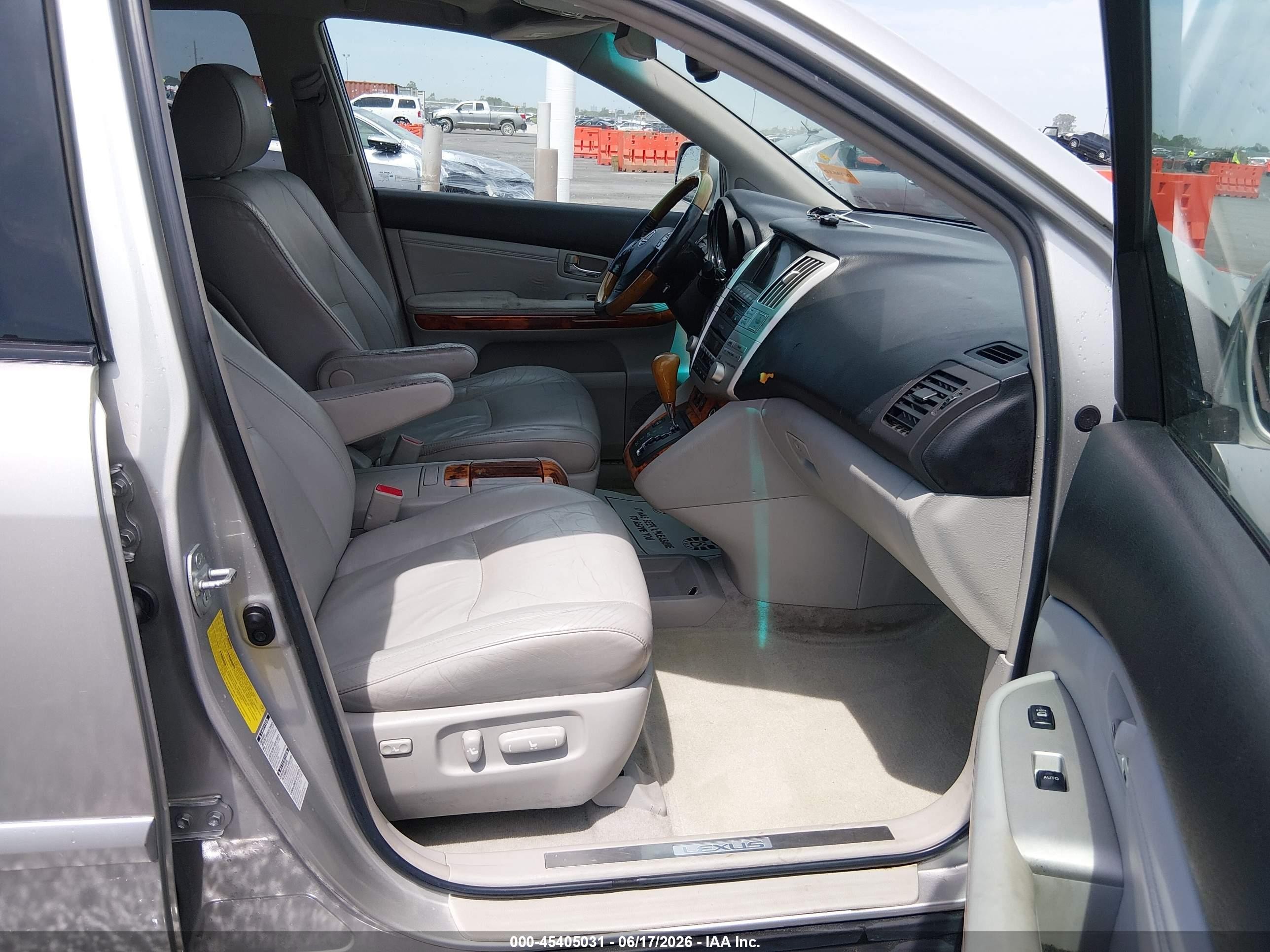 2007 Lexus Rx 350   Silver vin: 2T2HK31UX7C039917