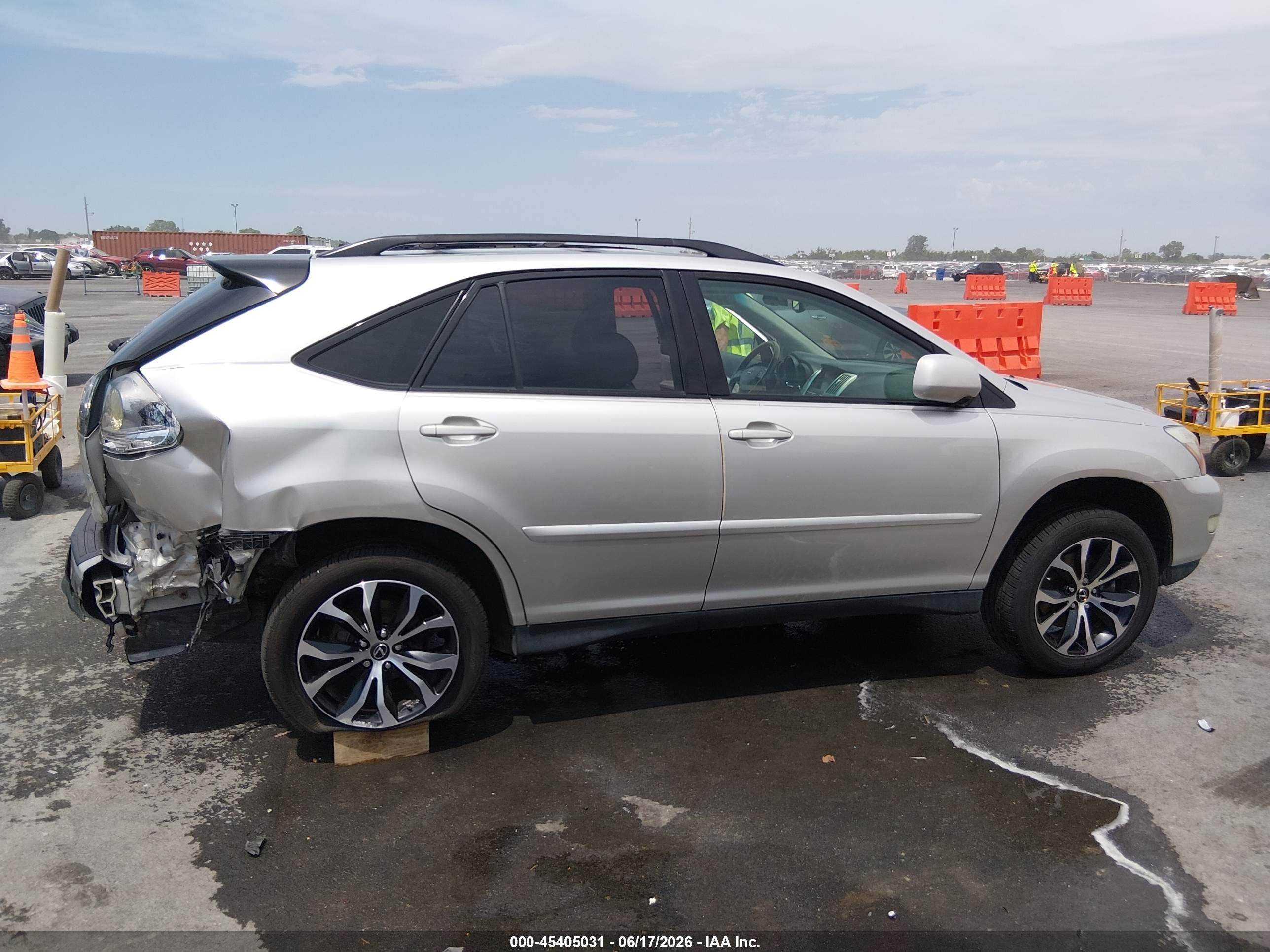 2007 Lexus Rx 350   Silver vin: 2T2HK31UX7C039917