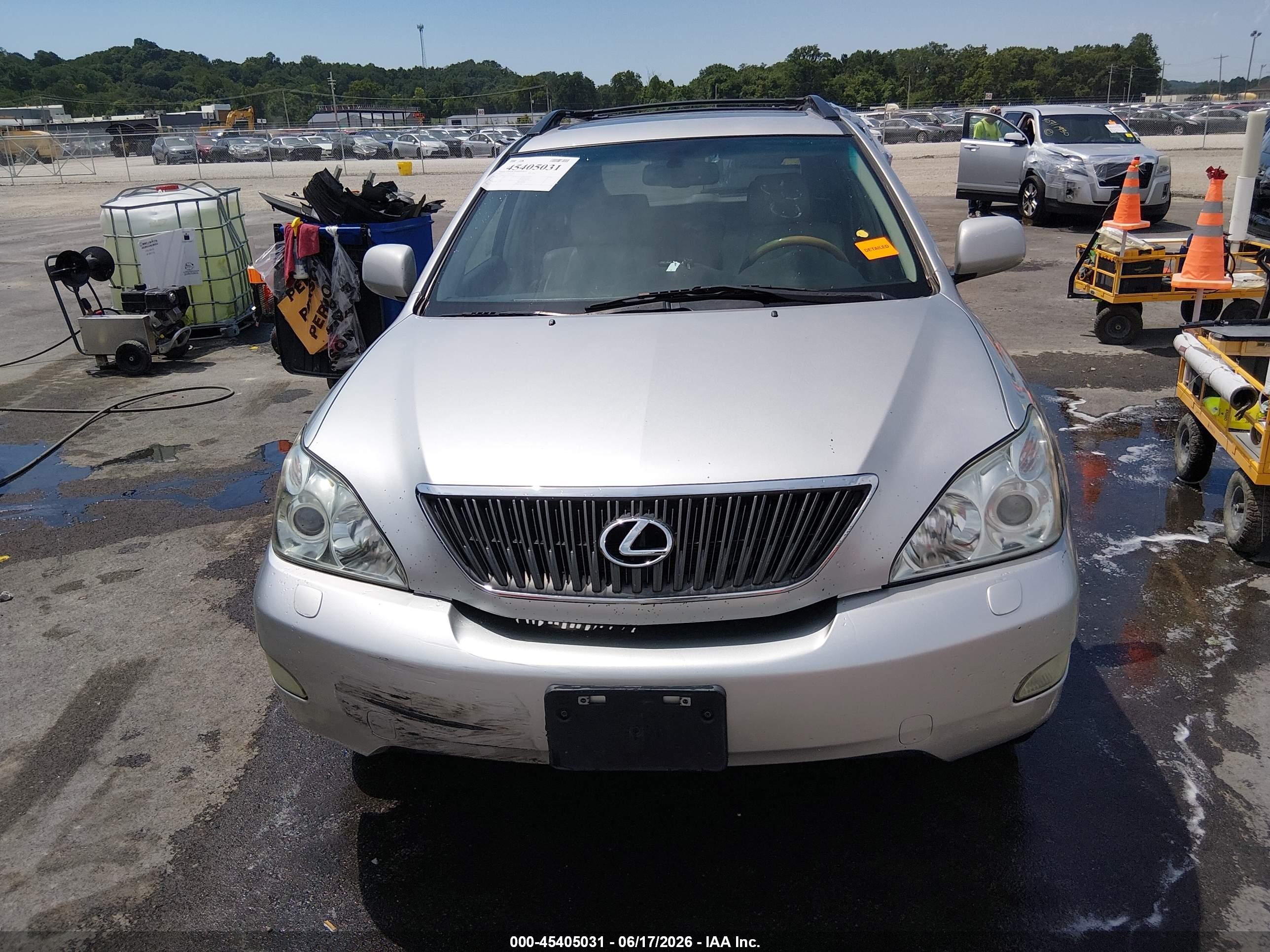 2007 Lexus Rx 350   Silver vin: 2T2HK31UX7C039917