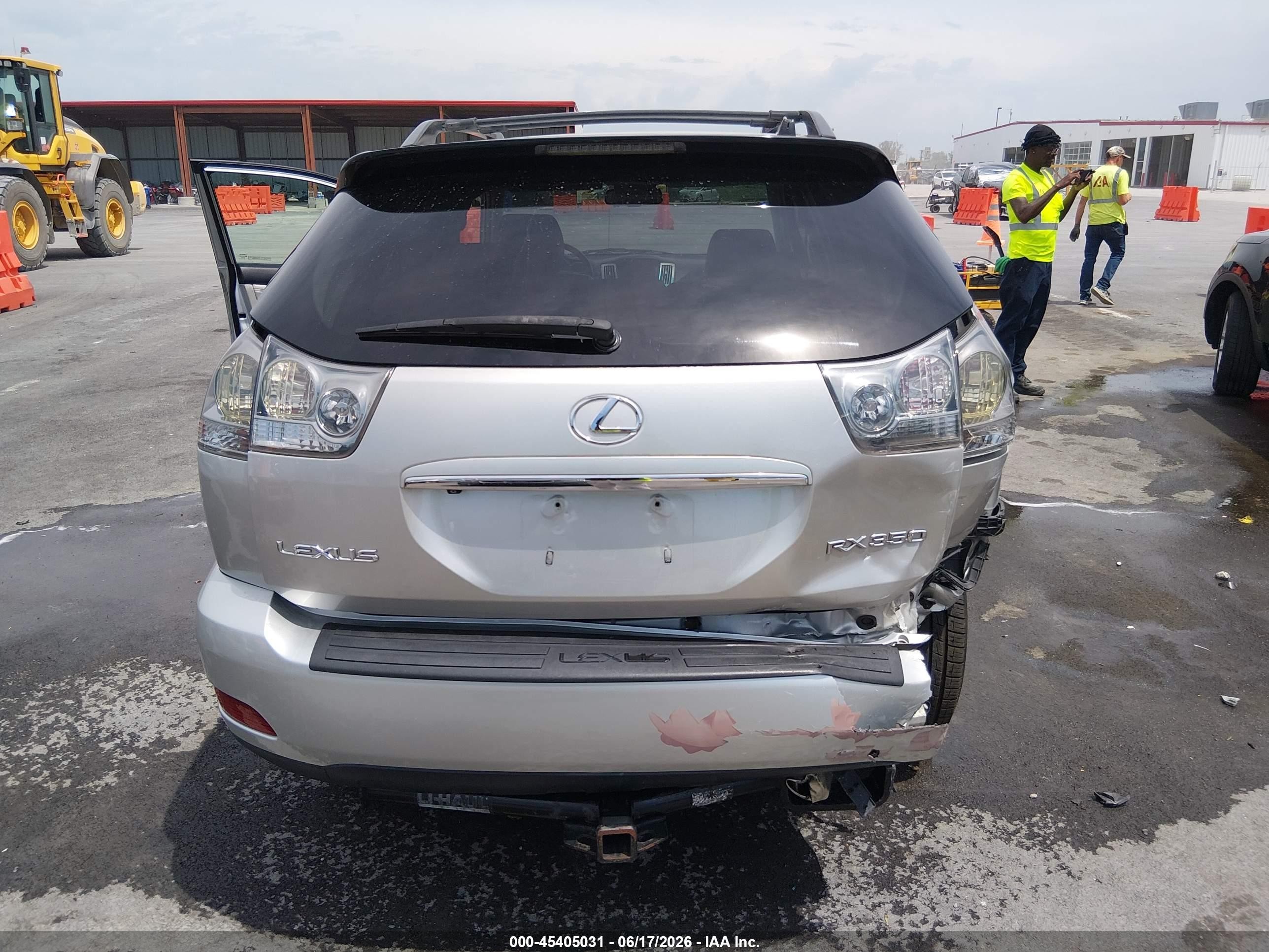 2007 Lexus Rx 350   Silver vin: 2T2HK31UX7C039917