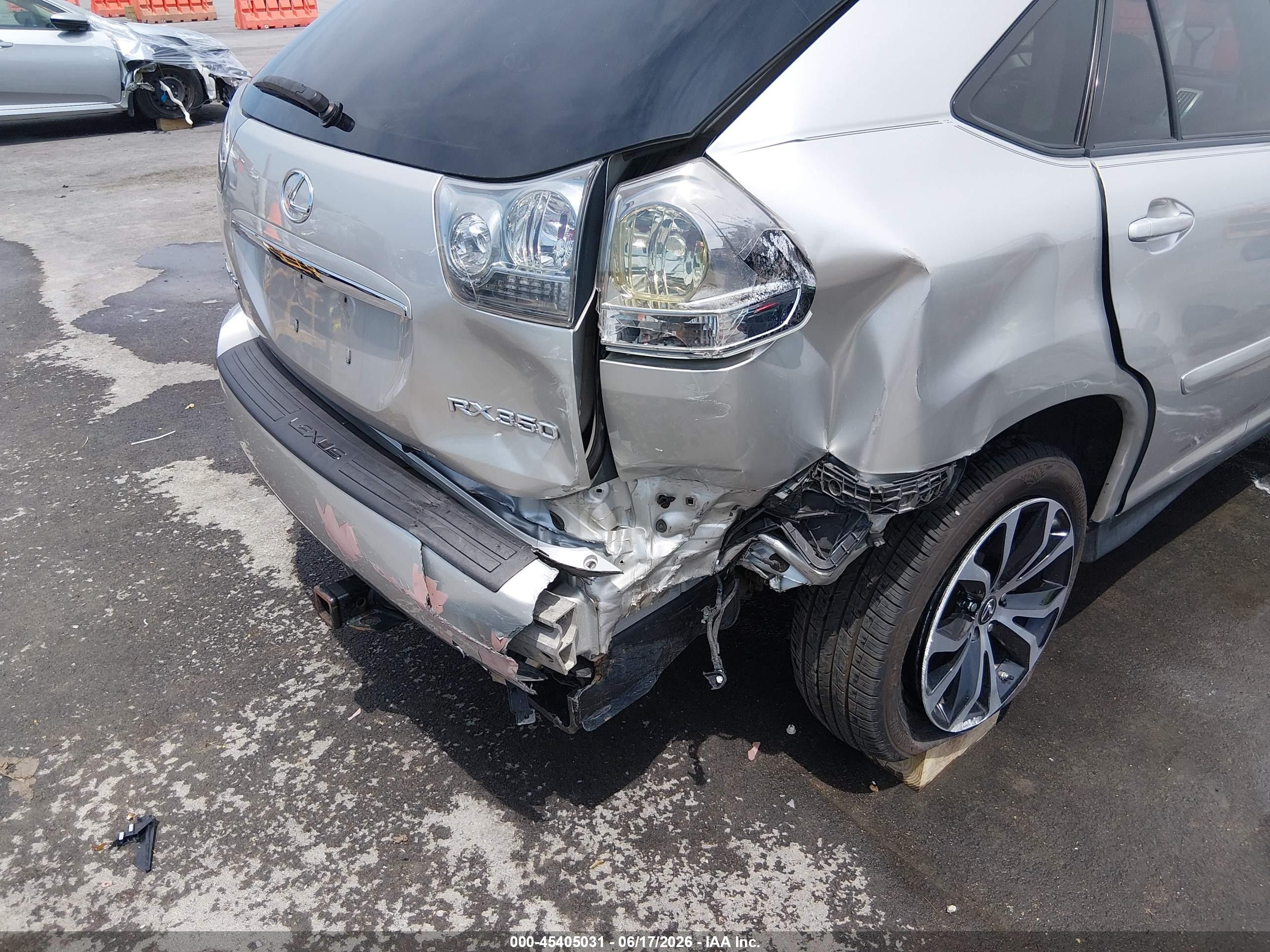 2007 Lexus Rx 350   Silver vin: 2T2HK31UX7C039917