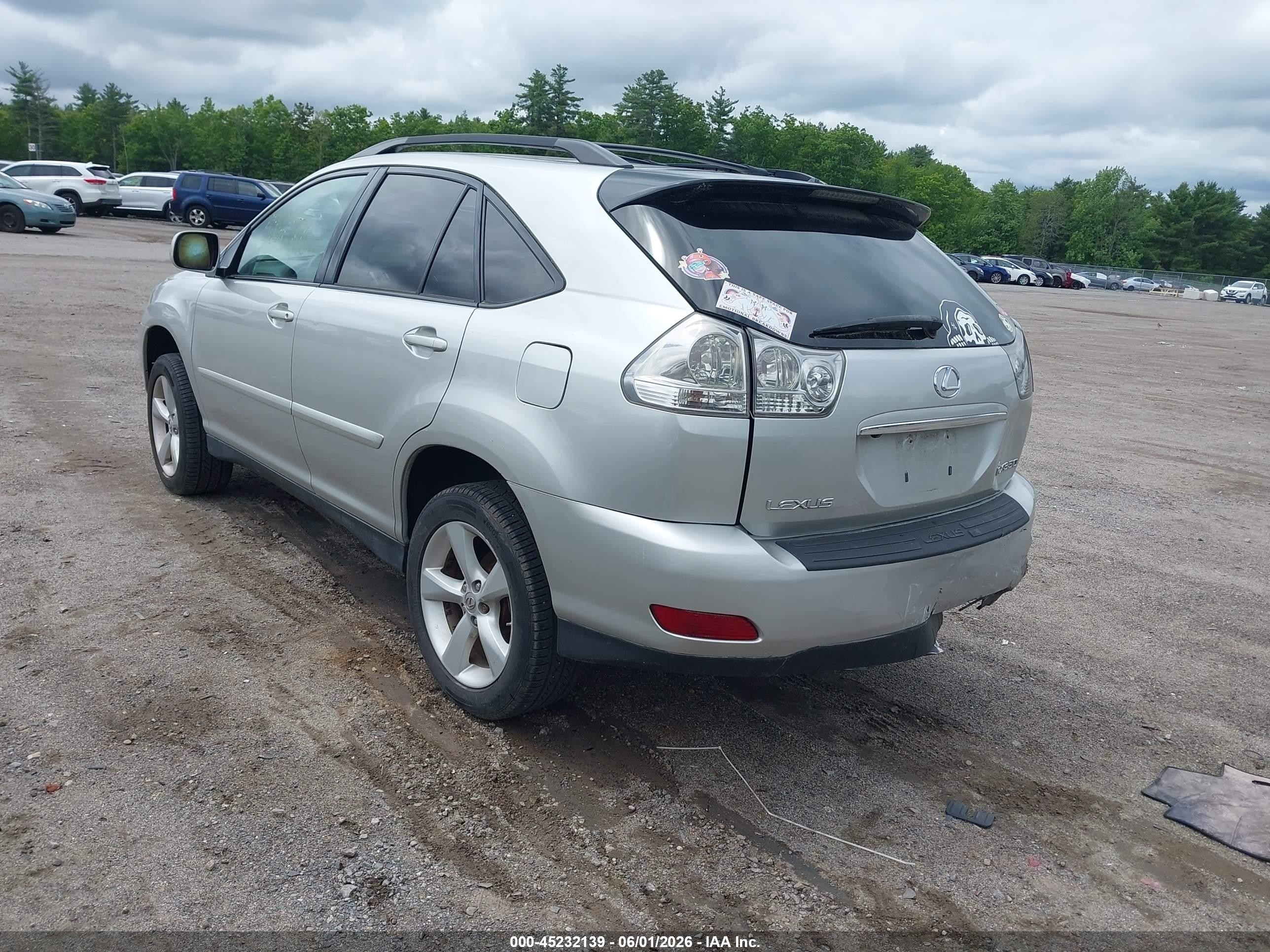 2007 Lexus Rx 350   Silver vin: 2T2HK31UX7C040890
